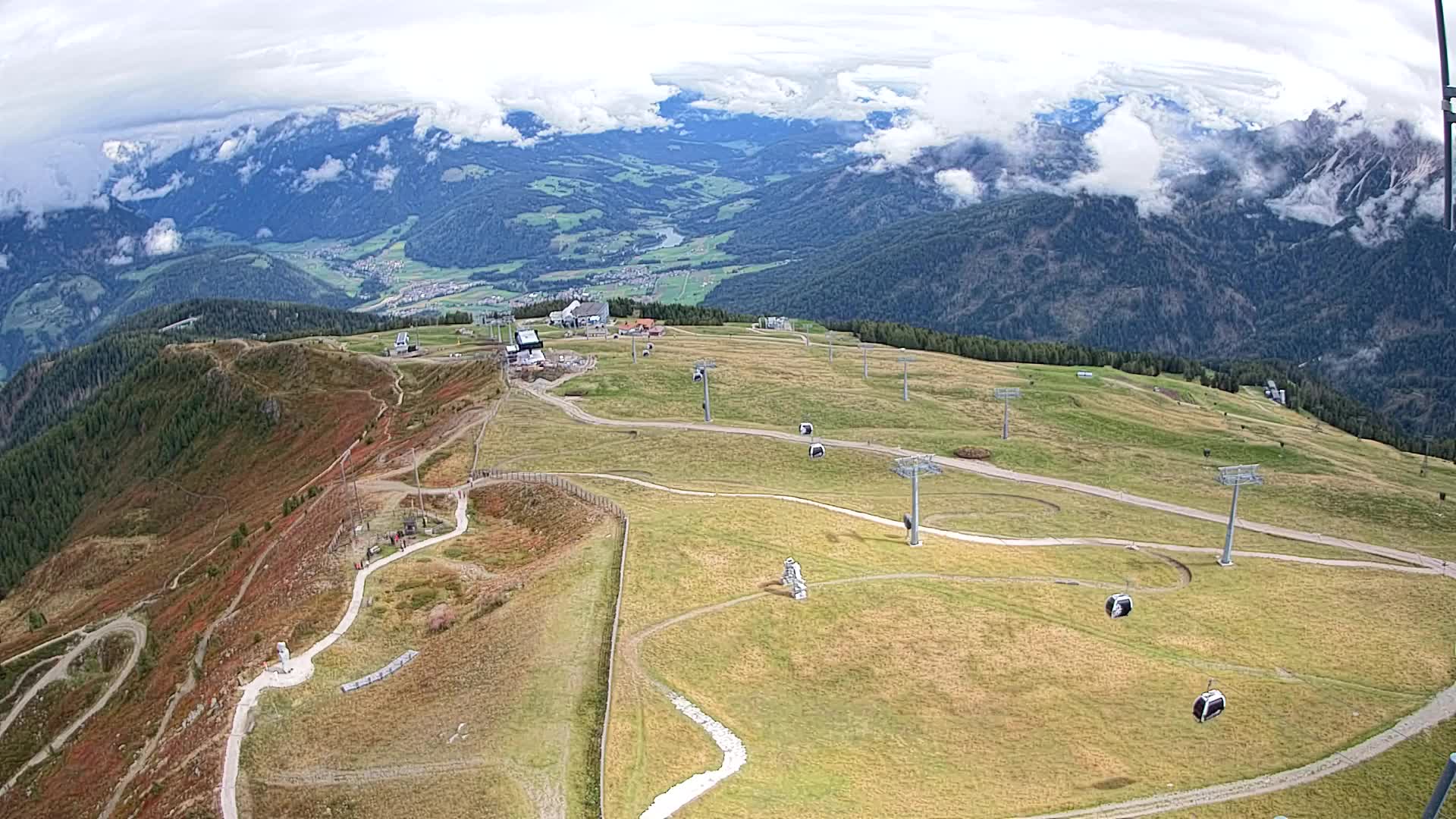 Kronplatz vrh | pogled na Valdaora – Olang