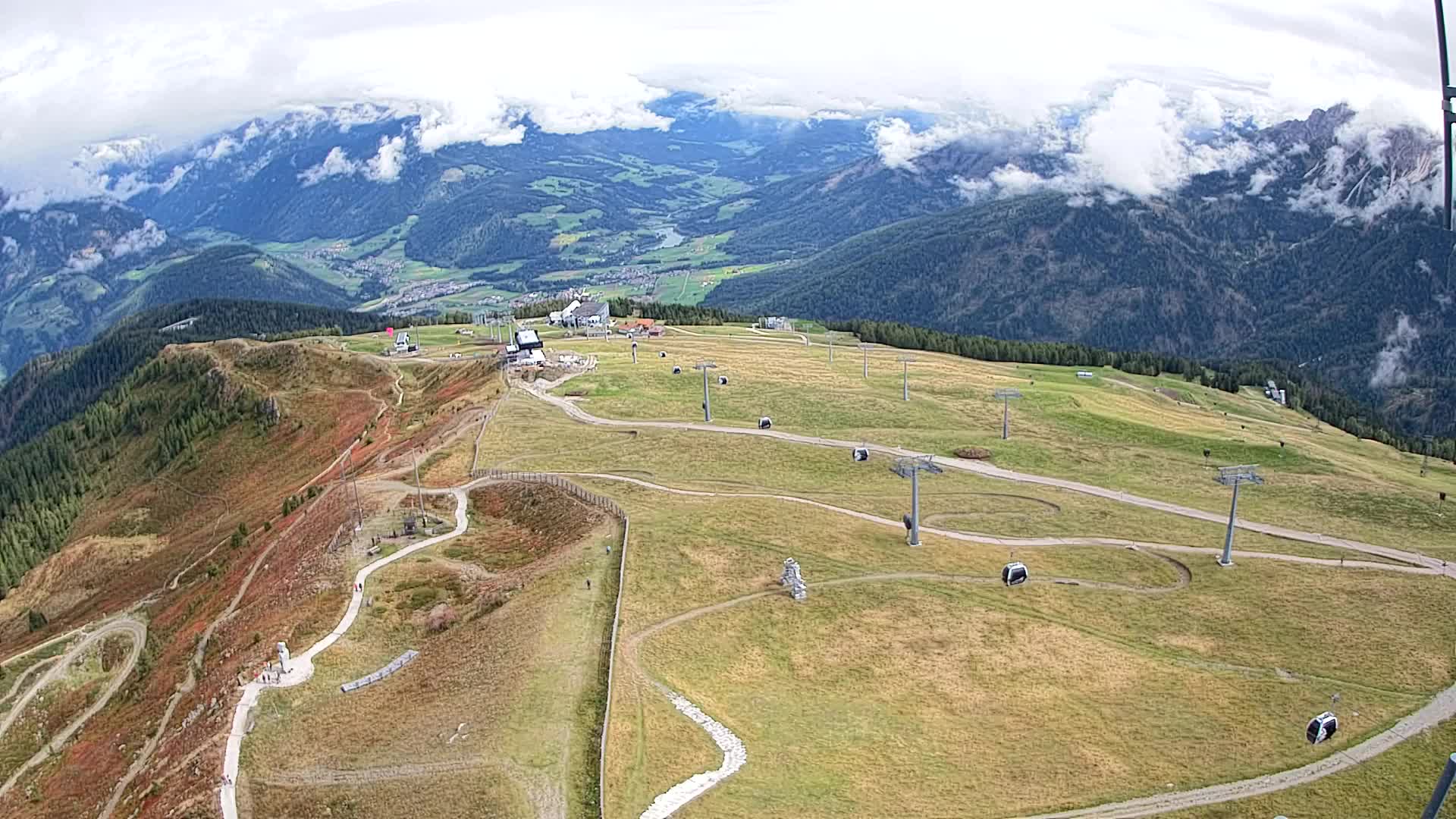 Sommet du Kronplatz | vue sur Valdaora – Olang