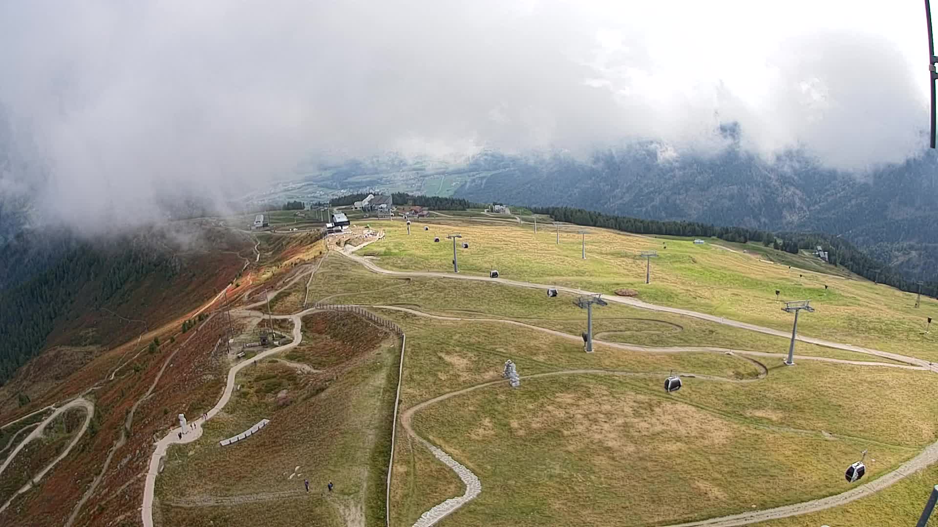 Sommet du Kronplatz | vue sur Valdaora – Olang
