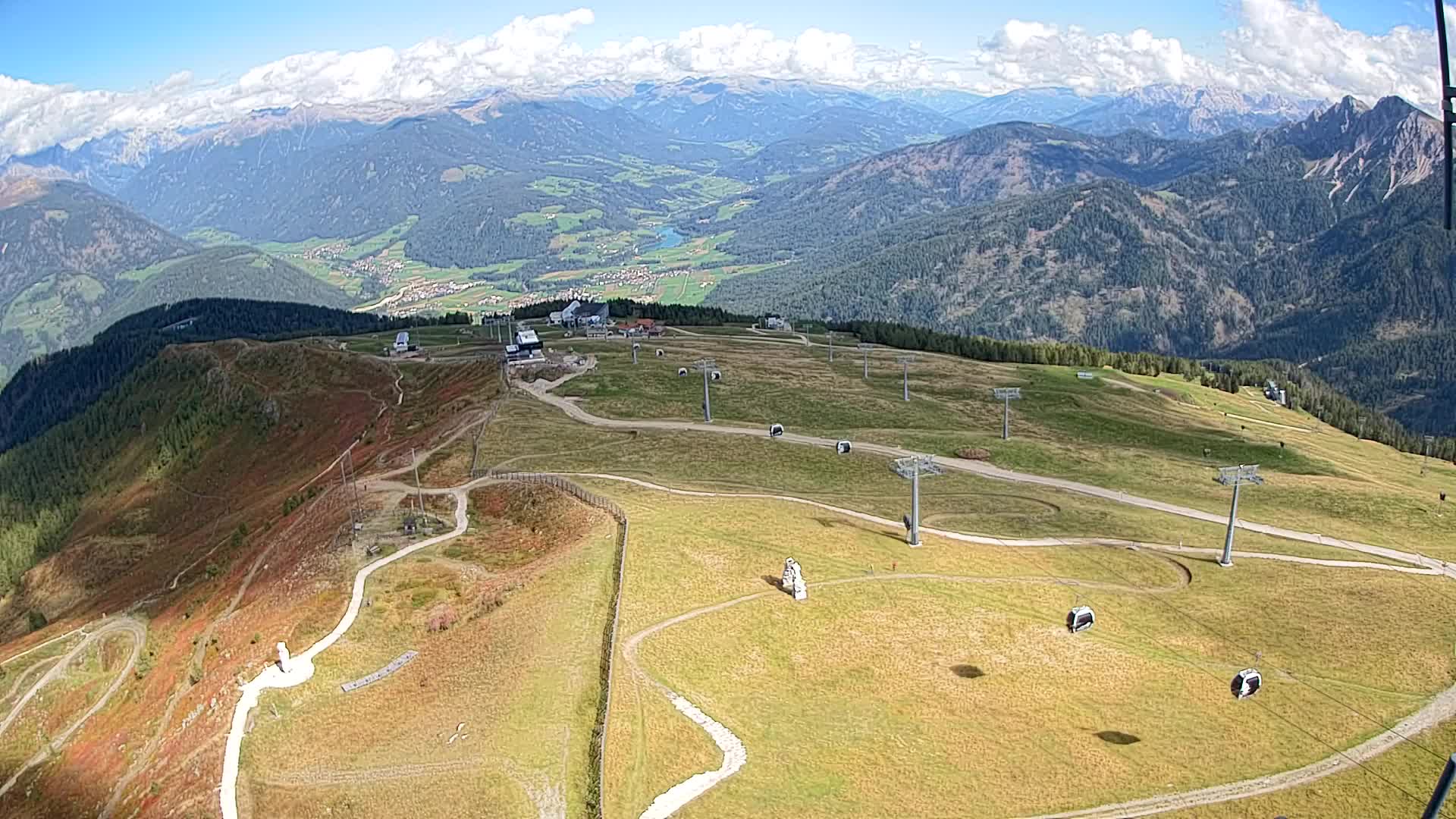 Kronplatz-Gipfel | Blick nach Olang – Valdaora