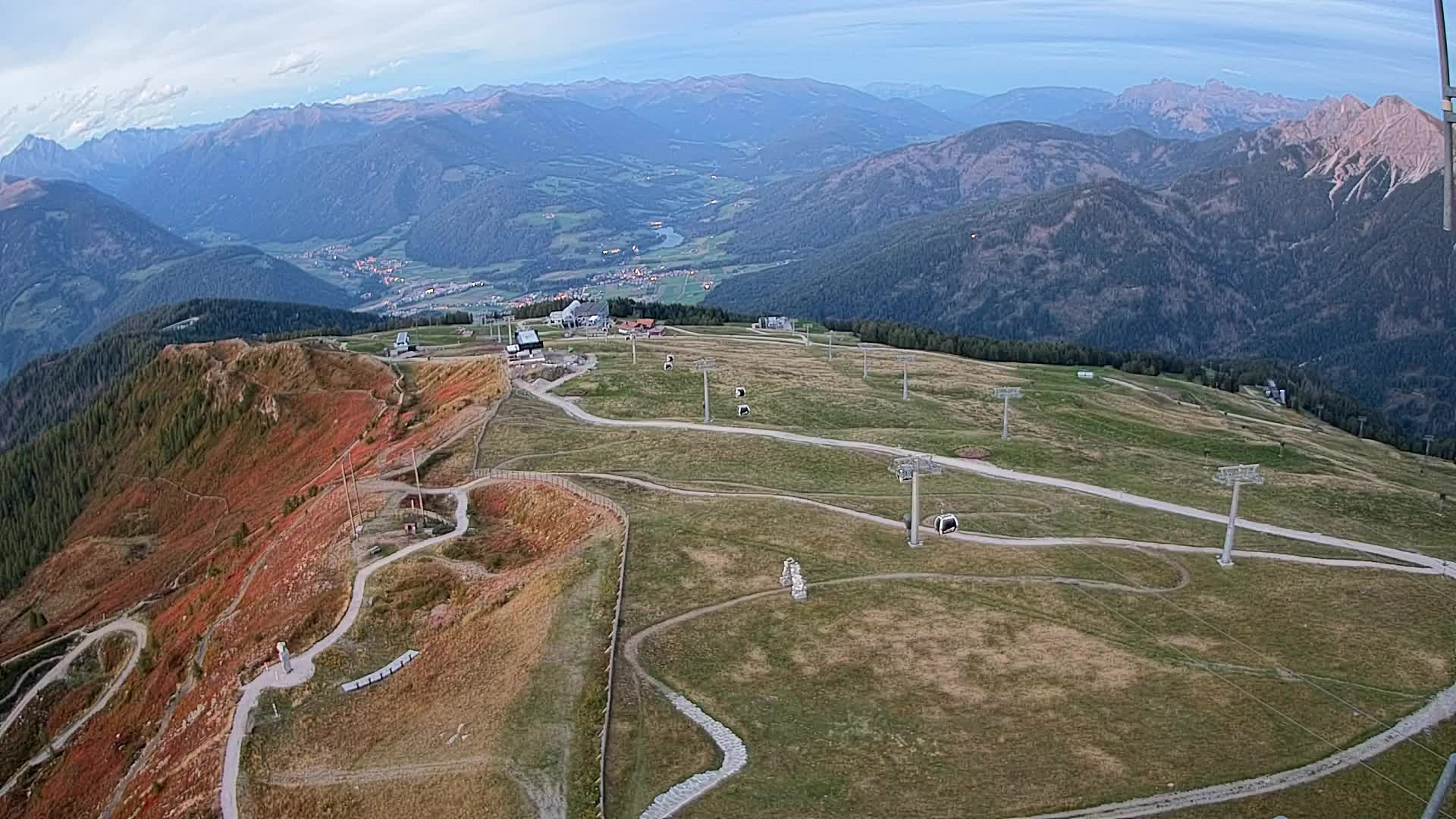 Sommet du Kronplatz | vue sur Valdaora – Olang
