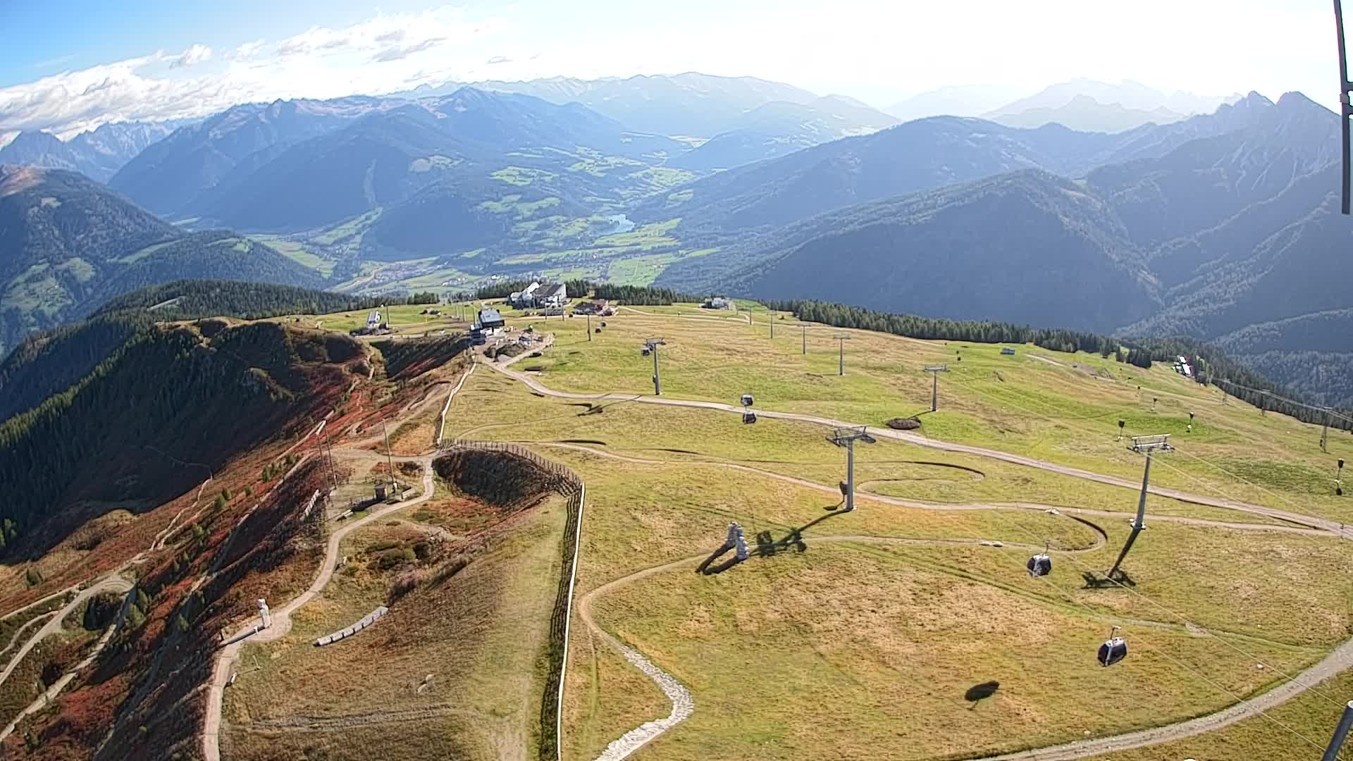 Kronplatz-Gipfel | Blick nach Olang – Valdaora