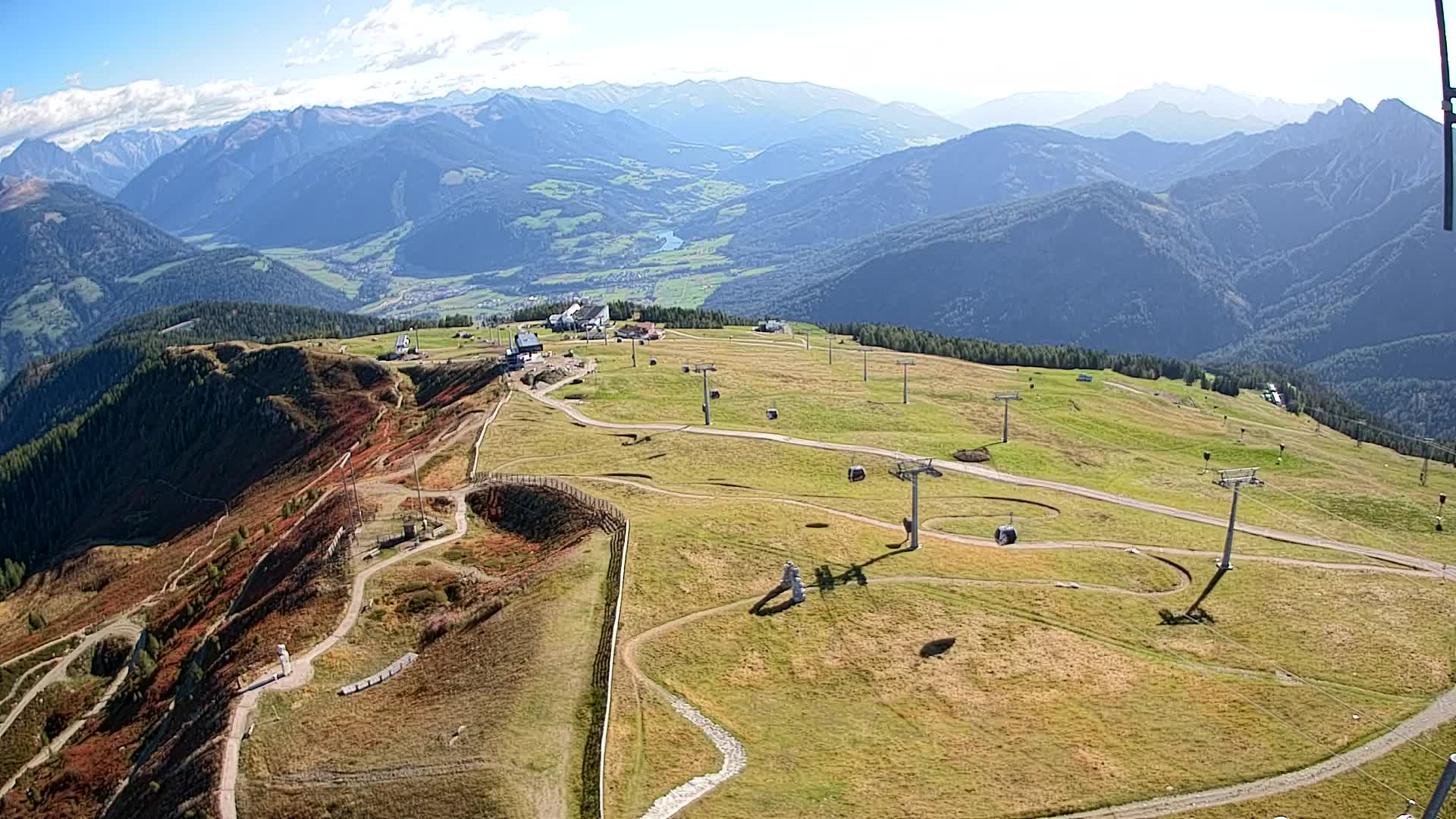 Kronplatz-Gipfel | Blick nach Olang – Valdaora