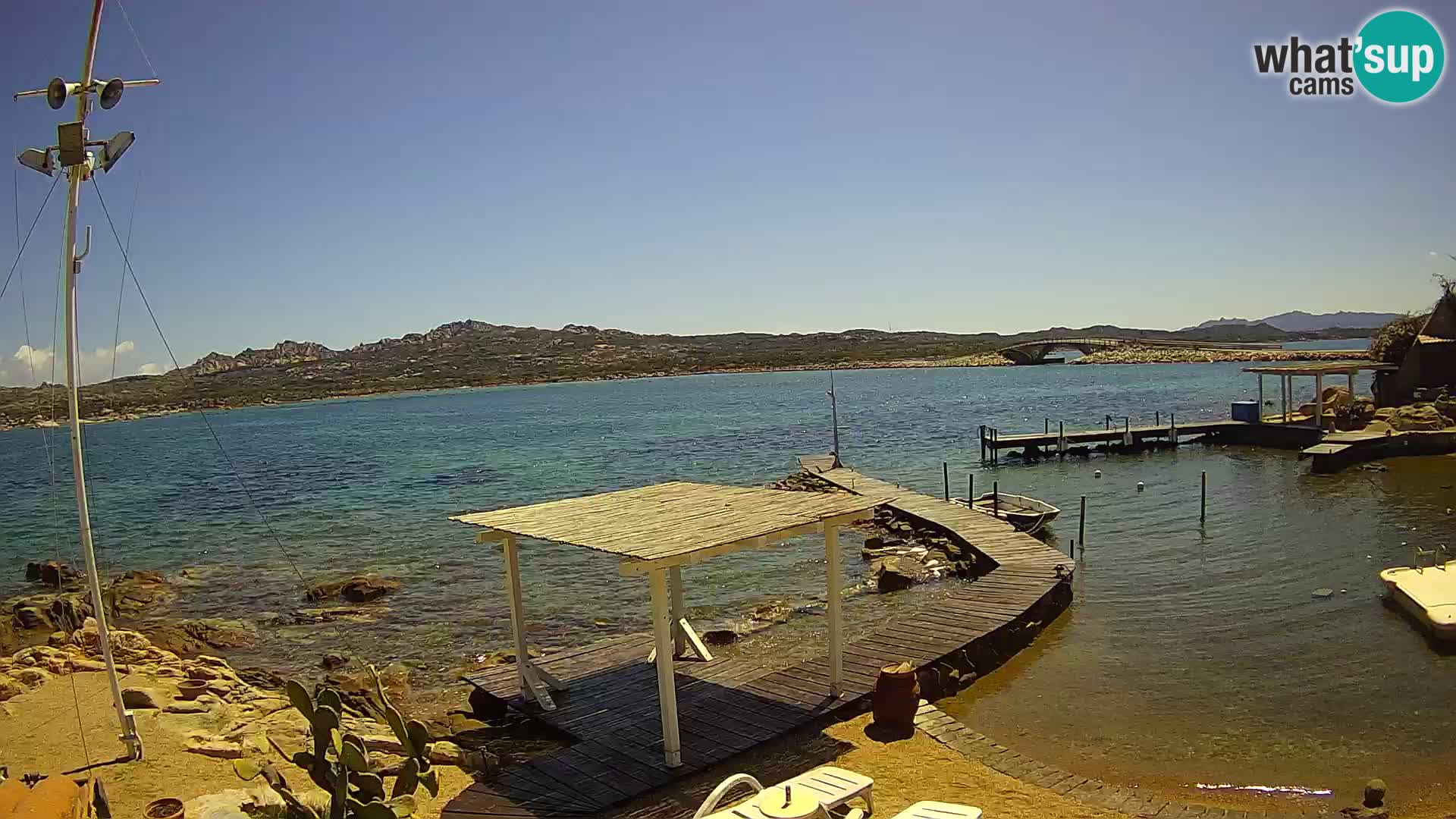 Live webcam Ponte Caprera – La Maddalena – Sardegna – Italia