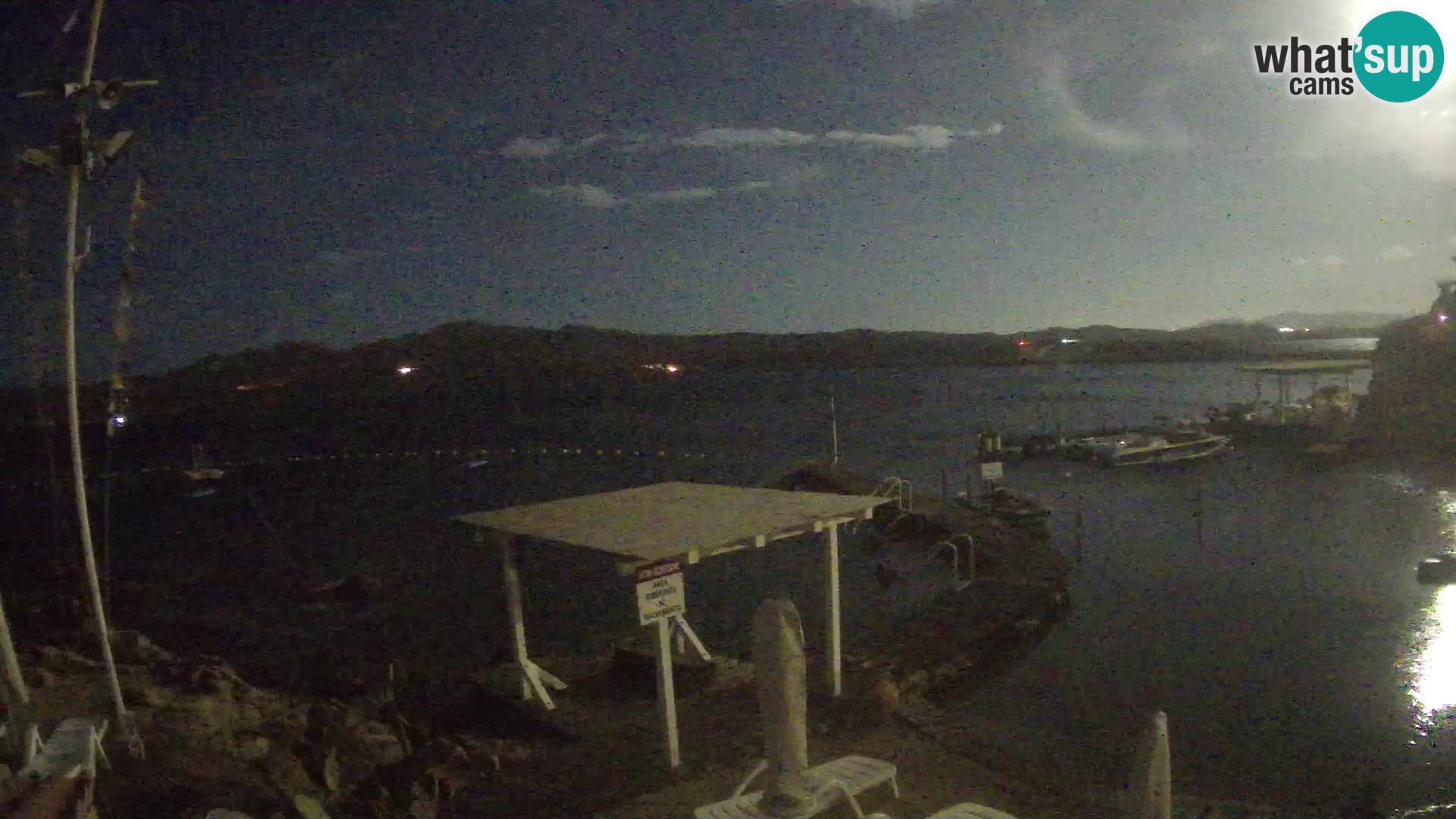 Web kamera uživo Ponte Caprera – La Maddalena – Sardinija – Italija