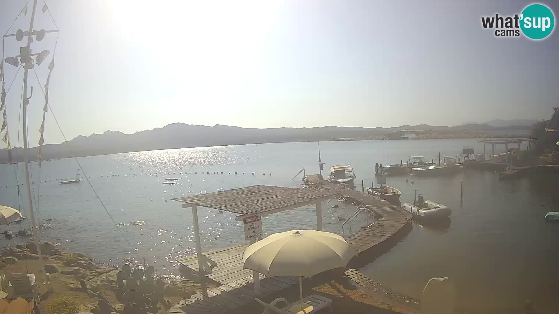 Live webcam Ponte Caprera – La Maddalena – Sardegna – Italia