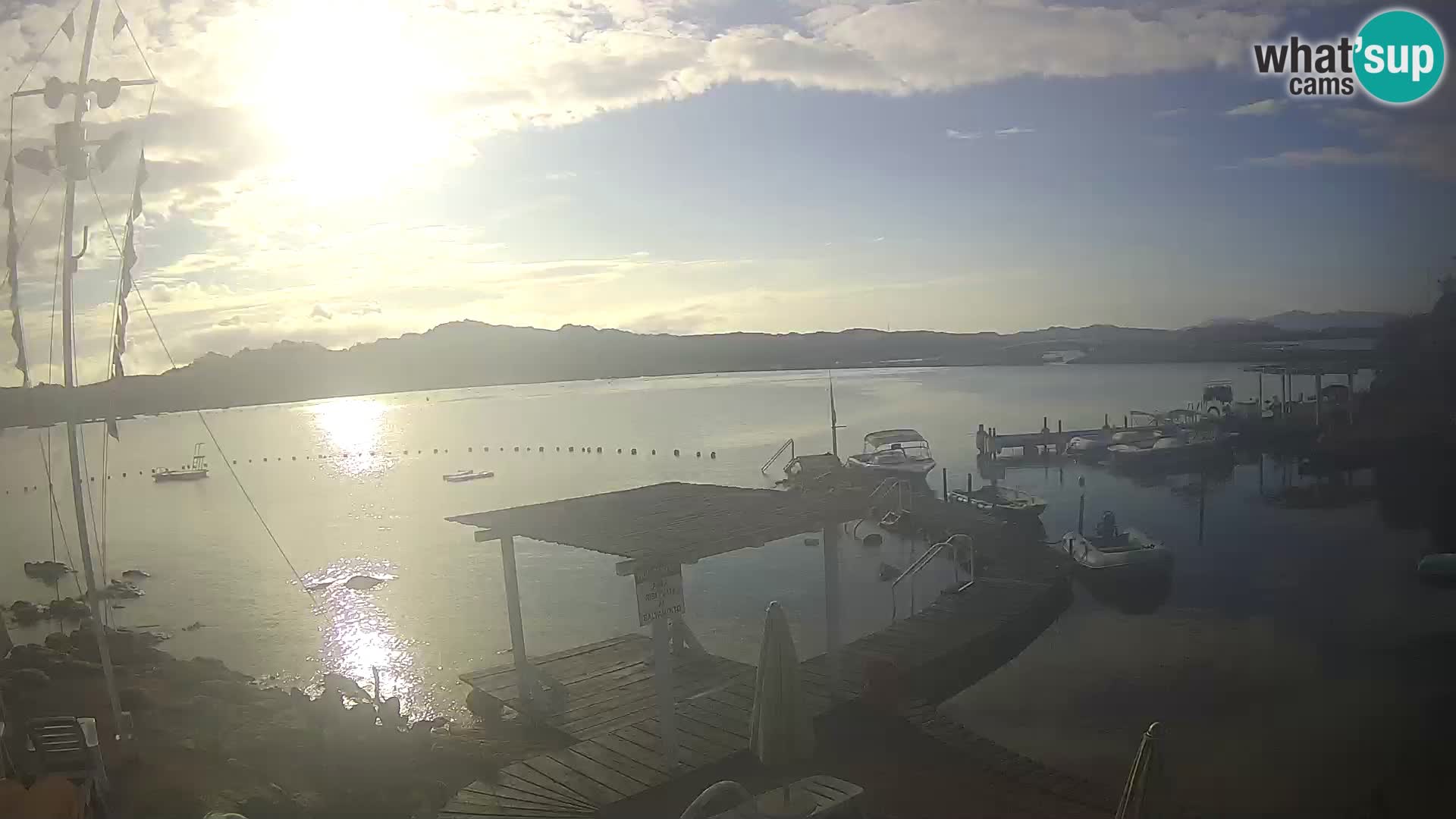 Live webcam Ponte Caprera – La Maddalena – Sardinia – Italy