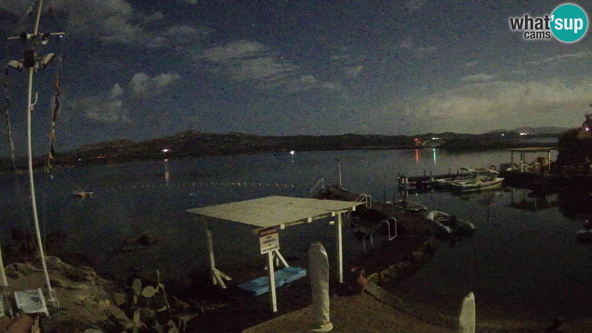 Live-Webcam Ponte Caprera – La Maddalena – Sardinien – Italien