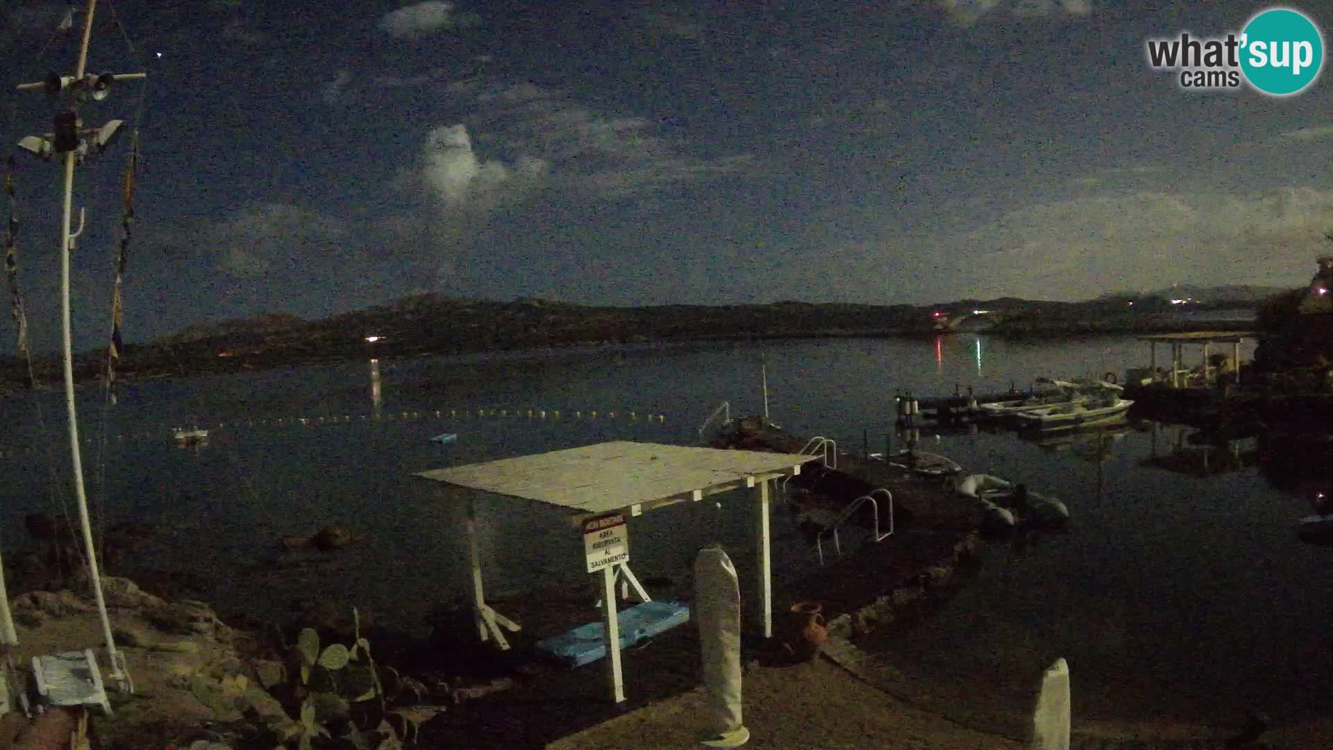 Webcam en vivo Ponte Caprera – La Maddalena – Cerdeña – Italia