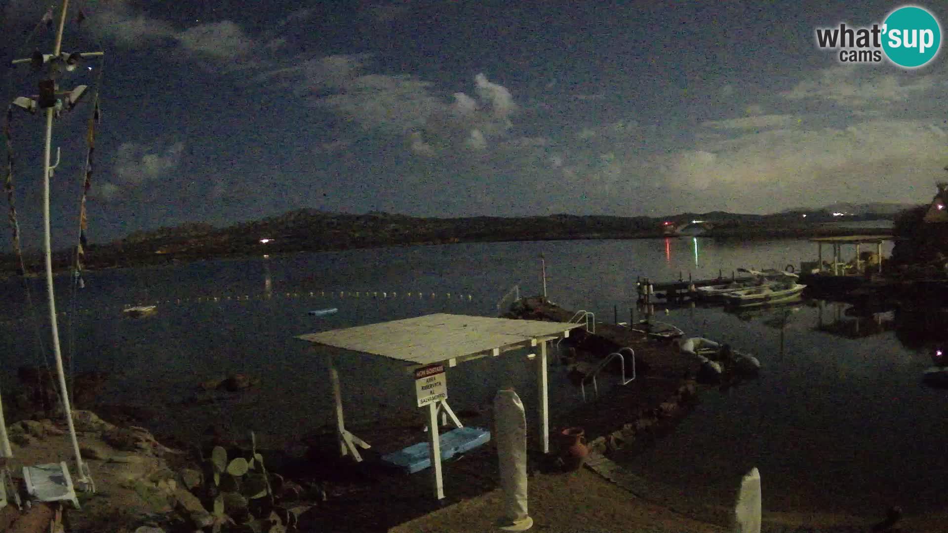 Webcam en direct Ponte Caprera – La Maddalena – Sardaigne – Italie