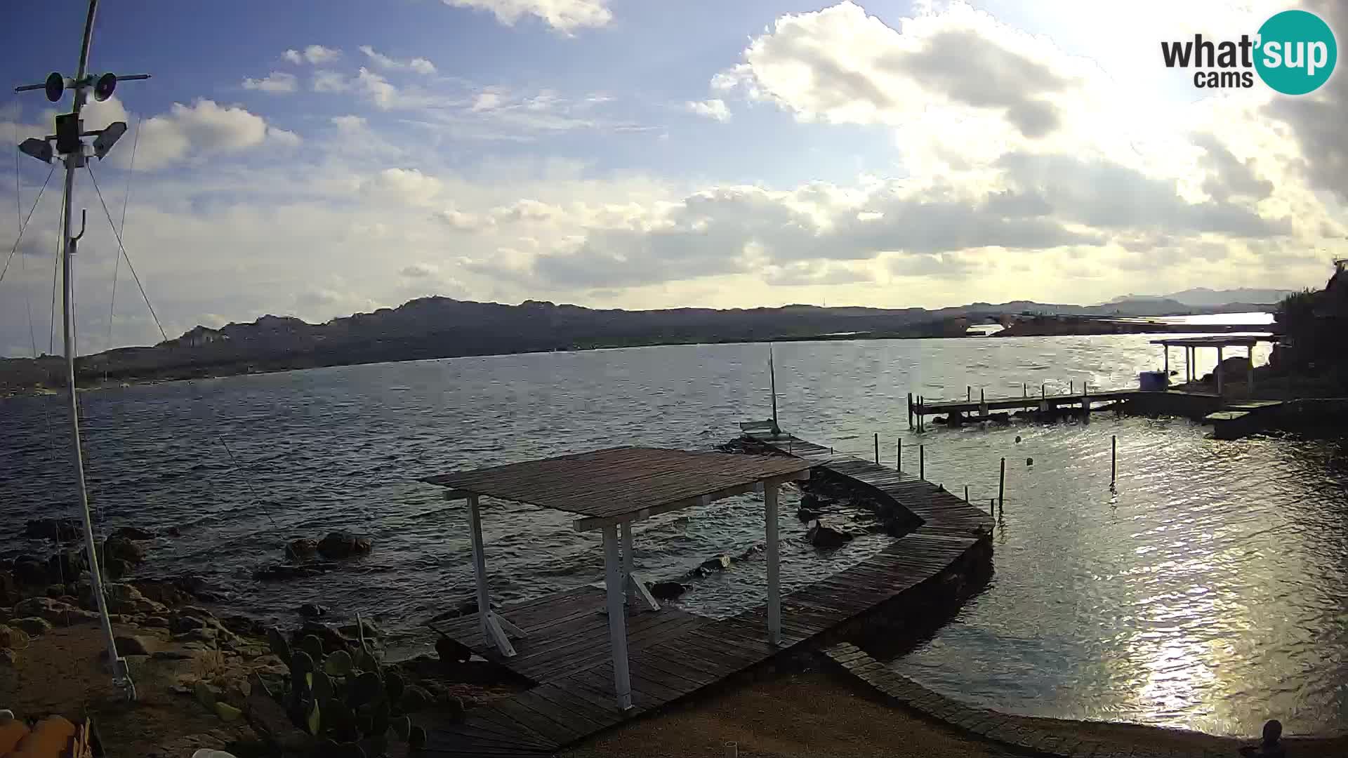 Live webcam Ponte Caprera – La Maddalena – Sardegna – Italia