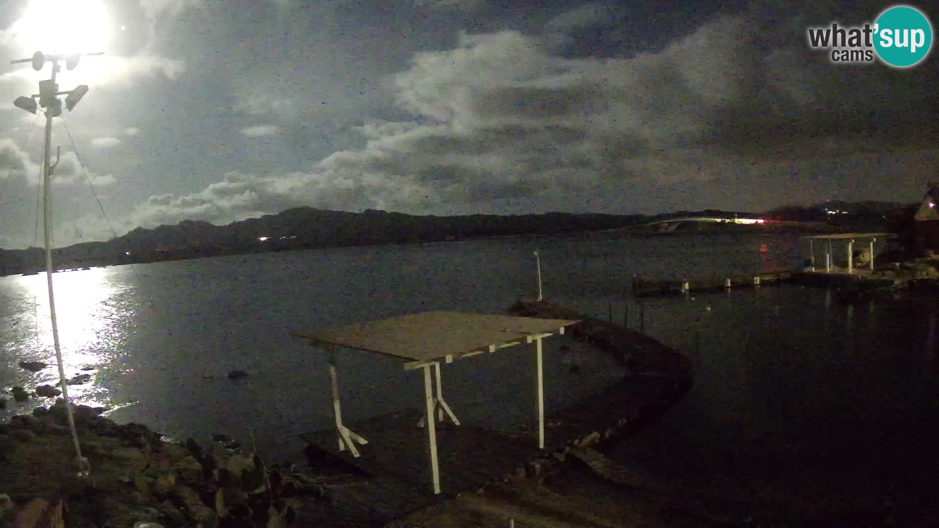 Webcam en direct Ponte Caprera – La Maddalena – Sardaigne – Italie