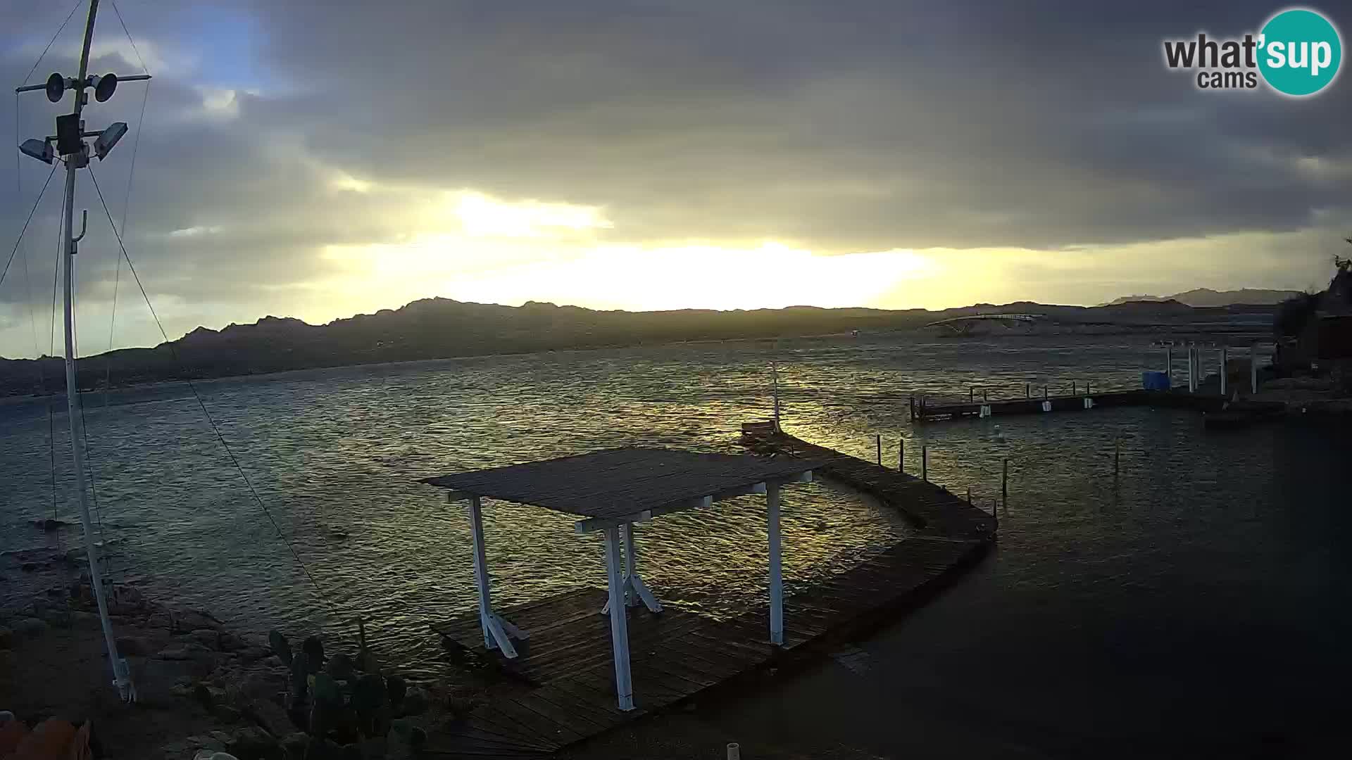 Live-Webcam Ponte Caprera – La Maddalena – Sardinien – Italien