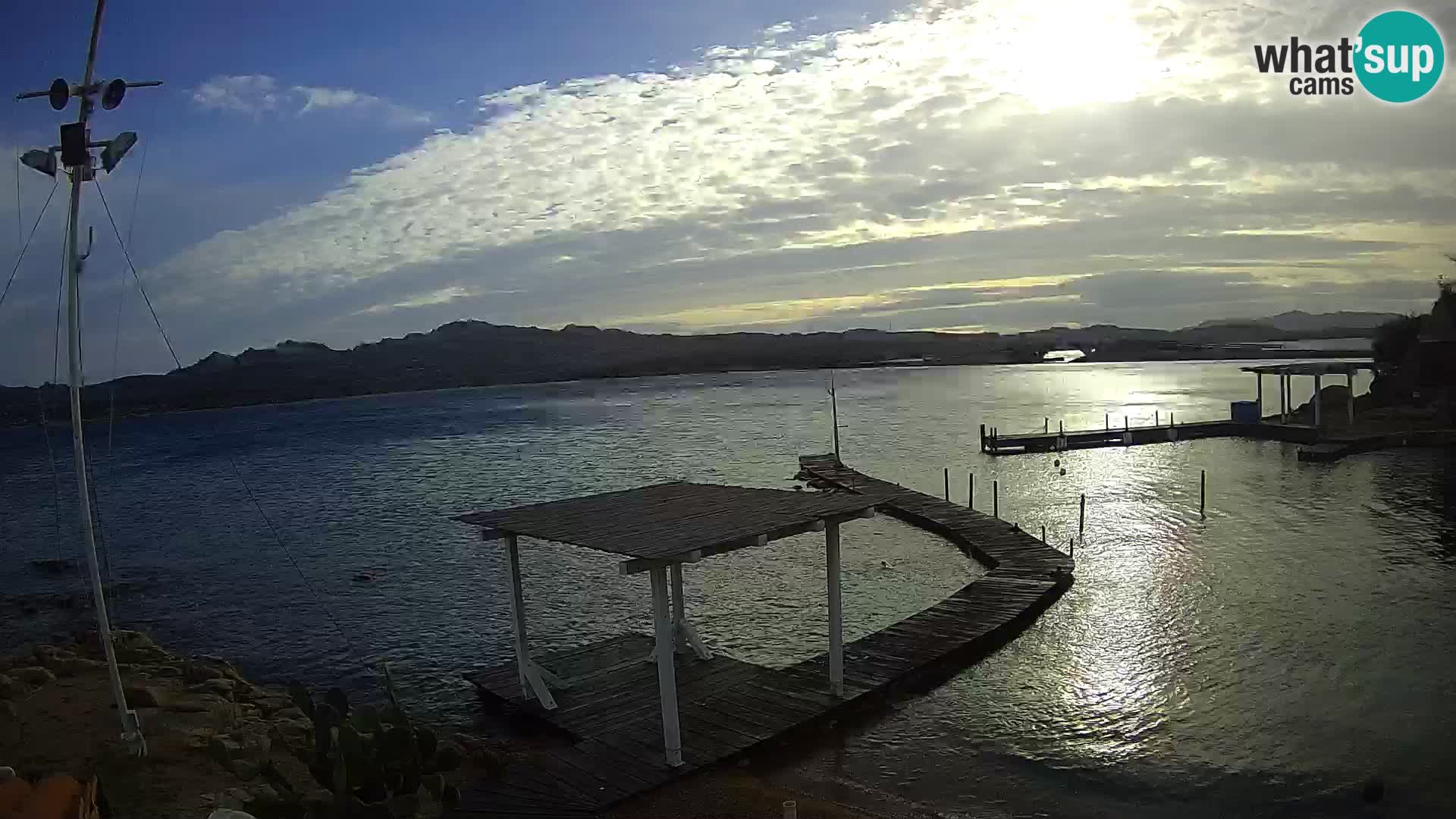 Live-Webcam Ponte Caprera – La Maddalena – Sardinien – Italien