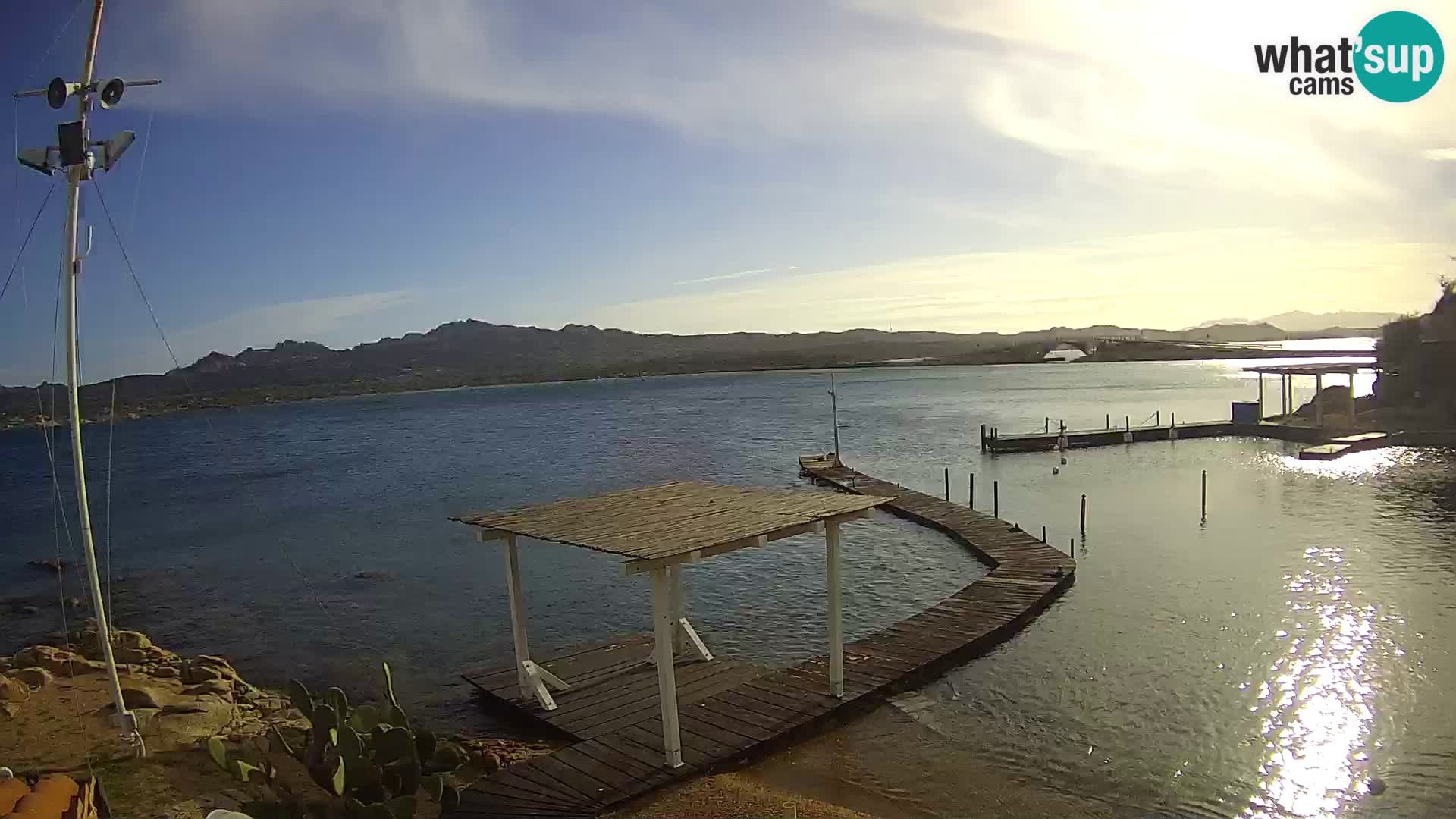 Webcam en vivo Ponte Caprera – La Maddalena – Cerdeña – Italia