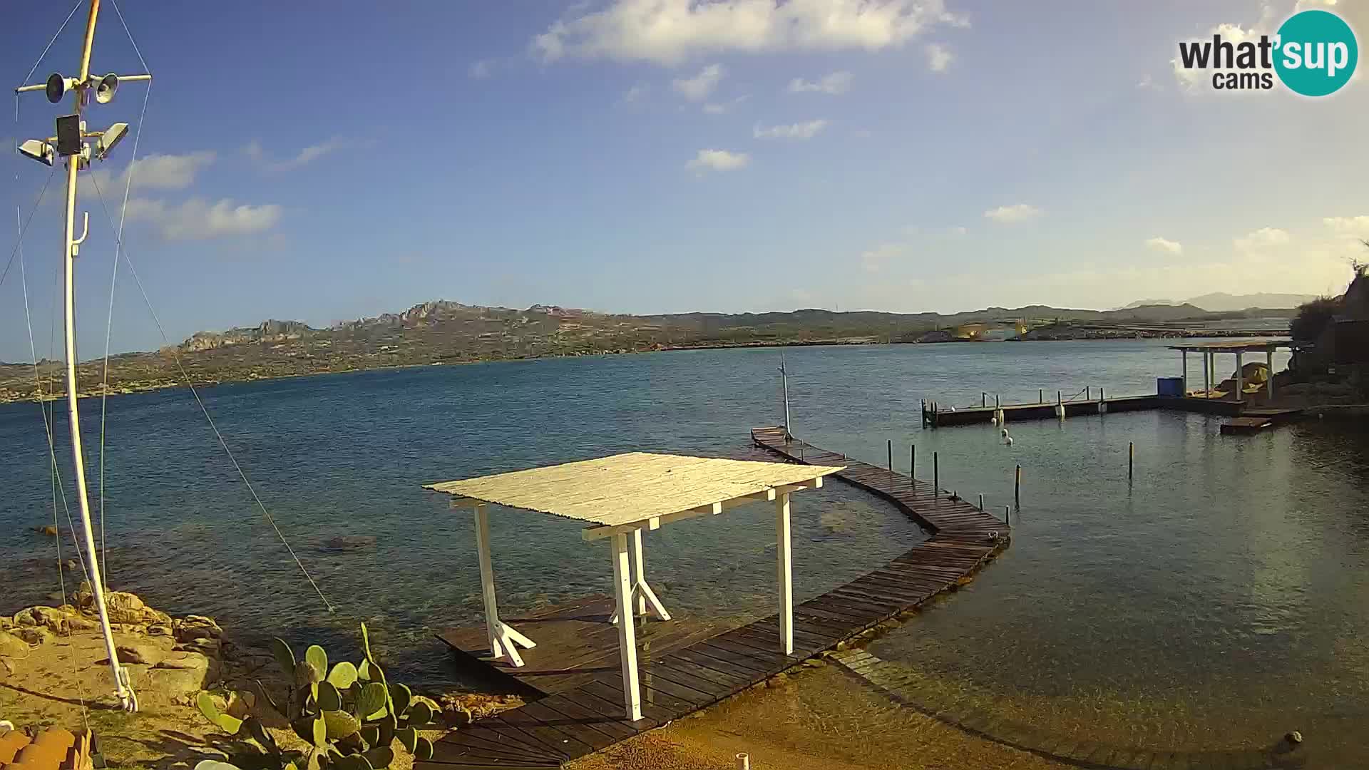 Live-Webcam Ponte Caprera – La Maddalena – Sardinien – Italien