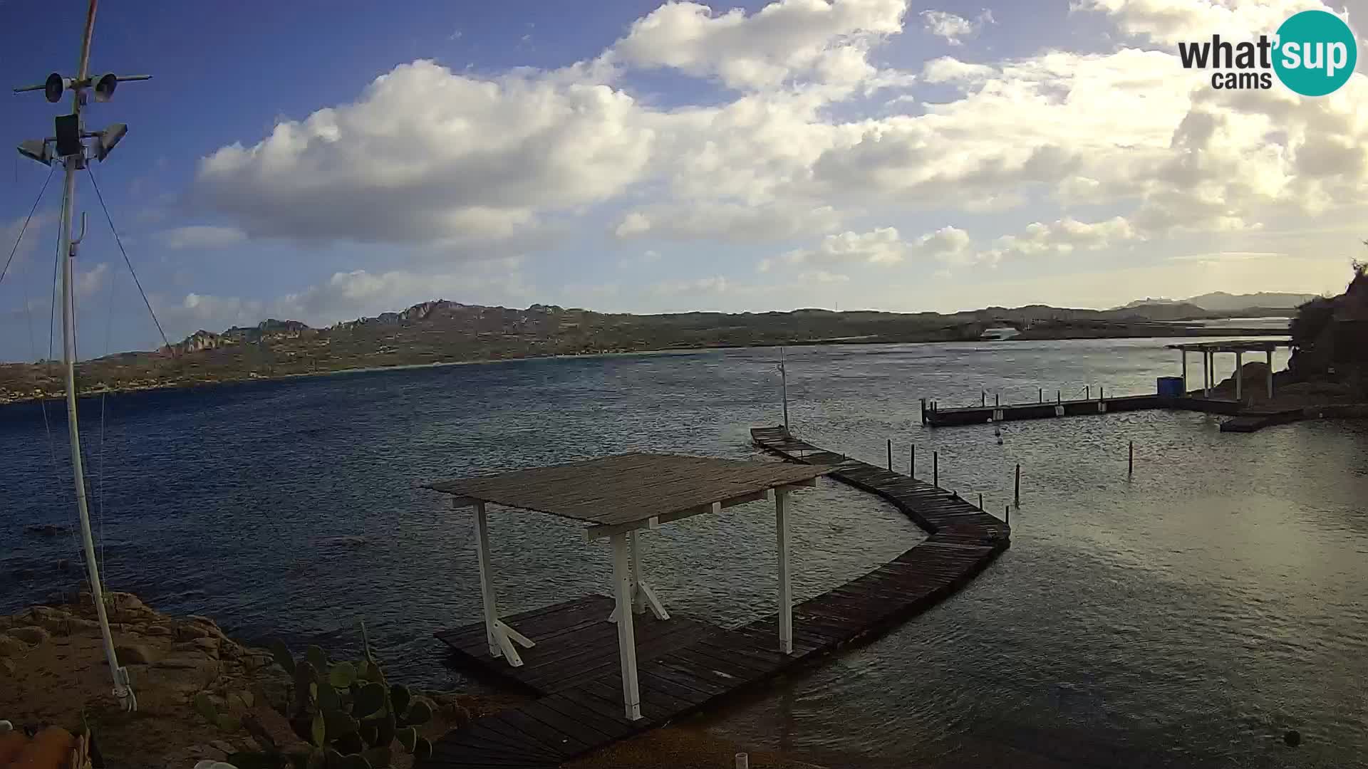 Webcam en vivo Ponte Caprera – La Maddalena – Cerdeña – Italia