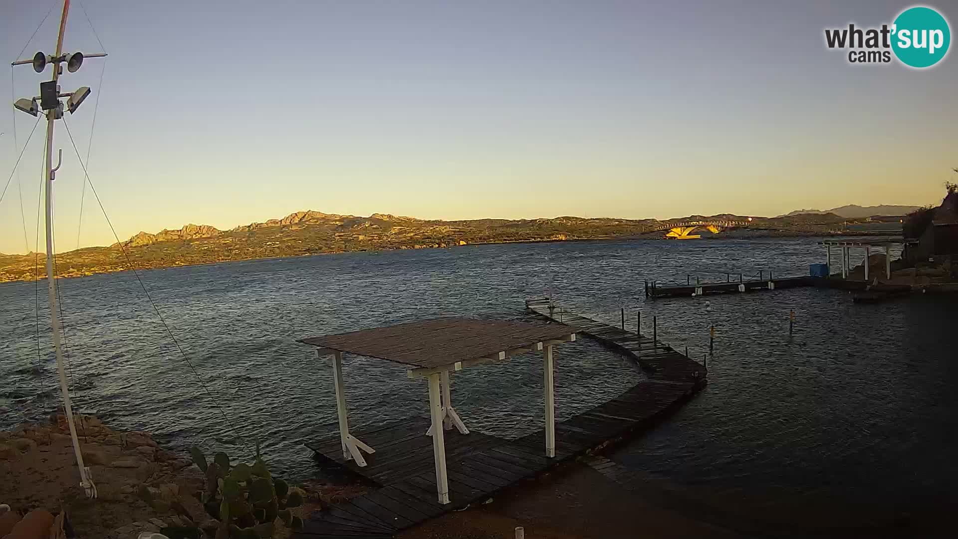 Live webcam Ponte Caprera – La Maddalena – Sardegna – Italia