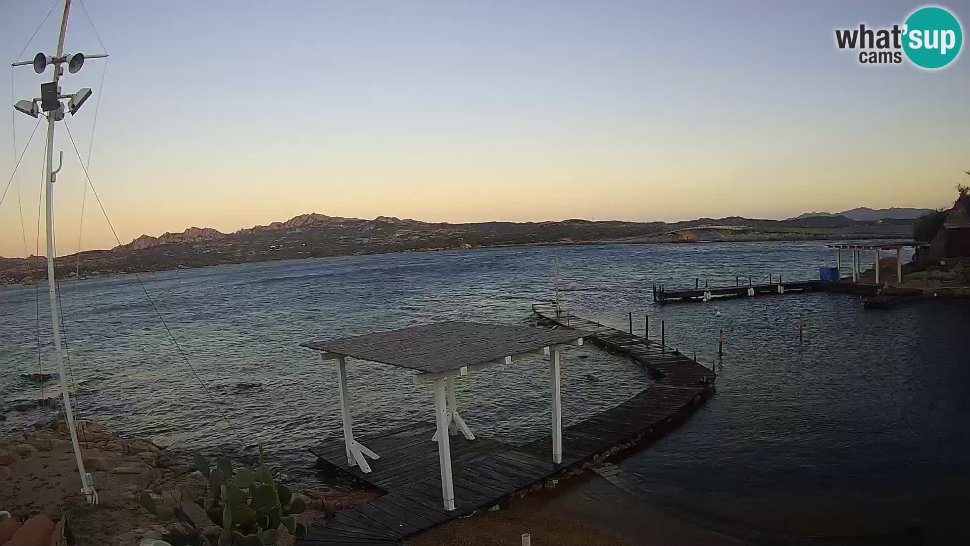 Live webcam Ponte Caprera – La Maddalena – Sardegna – Italia