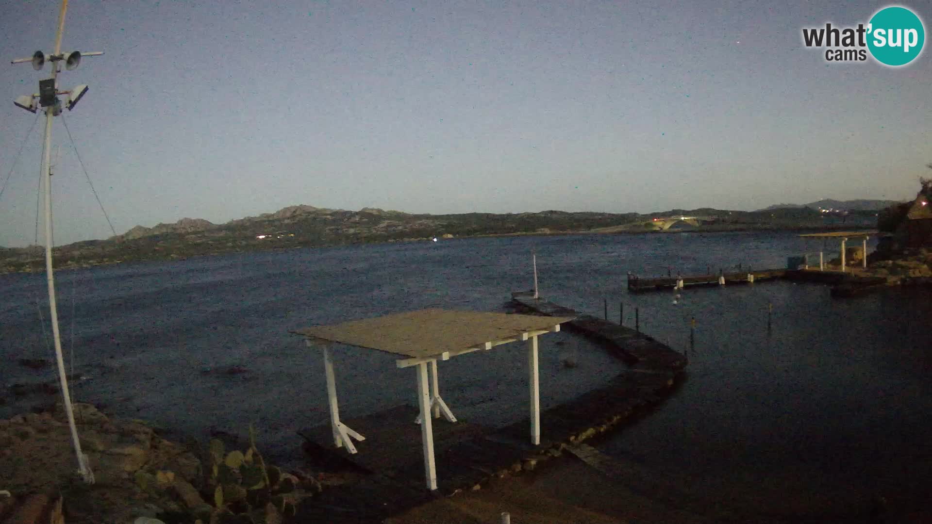 Live webcam Ponte Caprera – La Maddalena – Sardegna – Italia