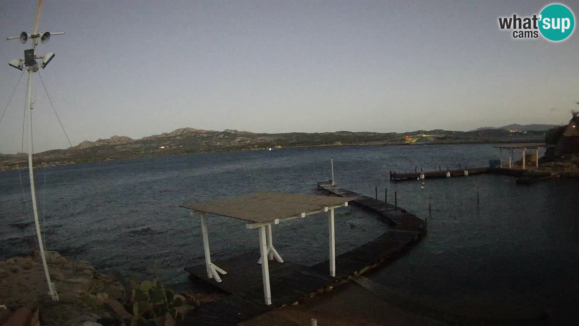 Webcam en vivo Ponte Caprera – La Maddalena – Cerdeña – Italia