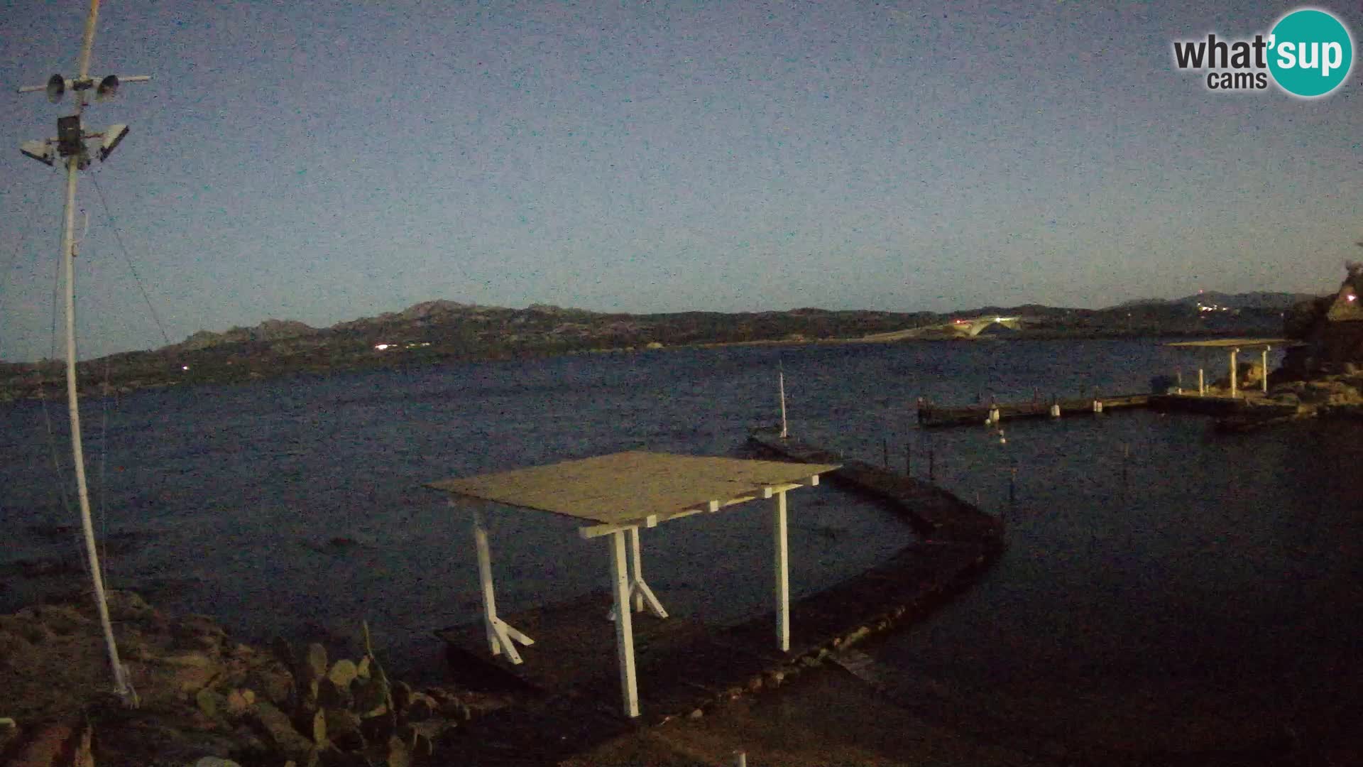 Webcam en vivo Ponte Caprera – La Maddalena – Cerdeña – Italia