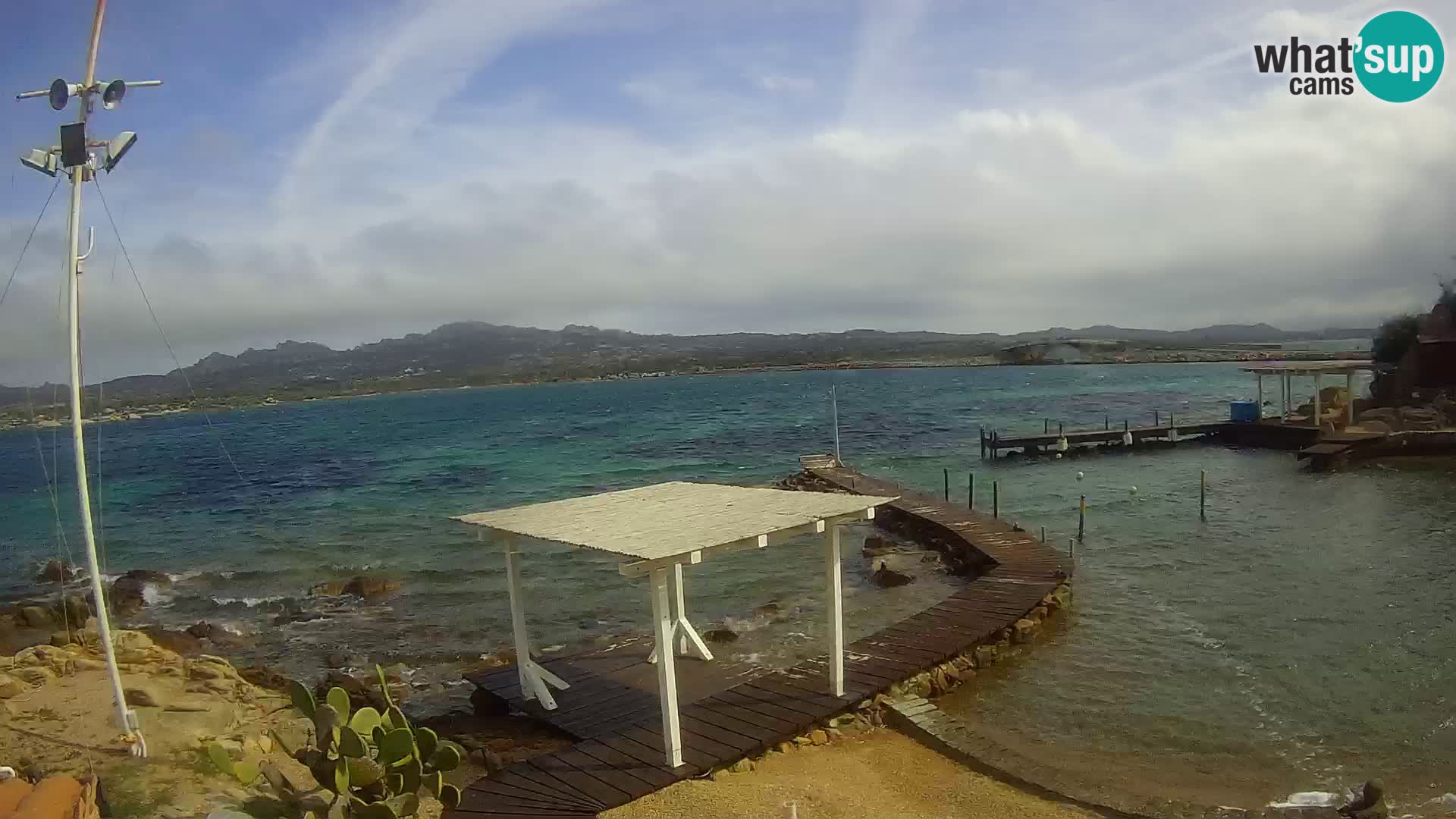 Live-Webcam Ponte Caprera – La Maddalena – Sardinien – Italien