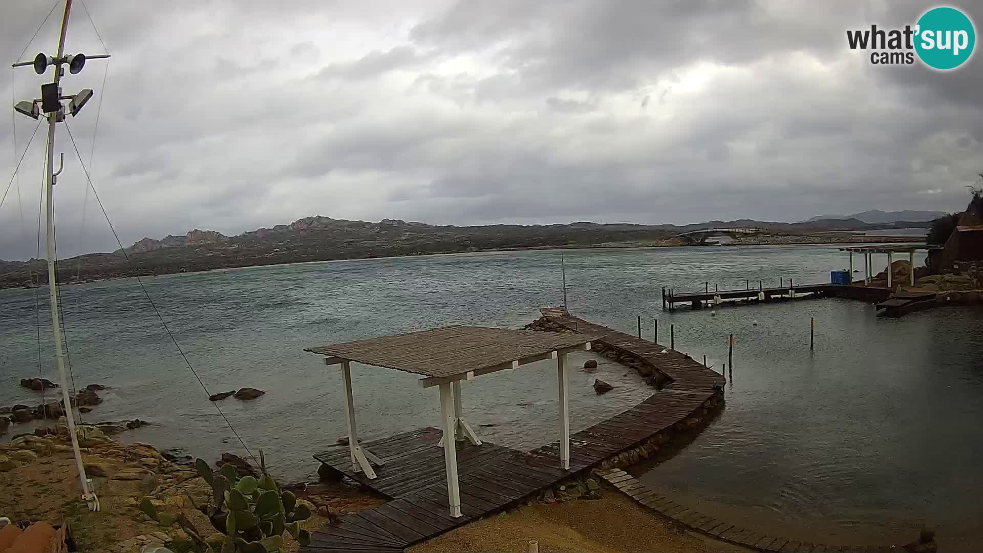 Live webcam Ponte Caprera – La Maddalena – Sardegna – Italia