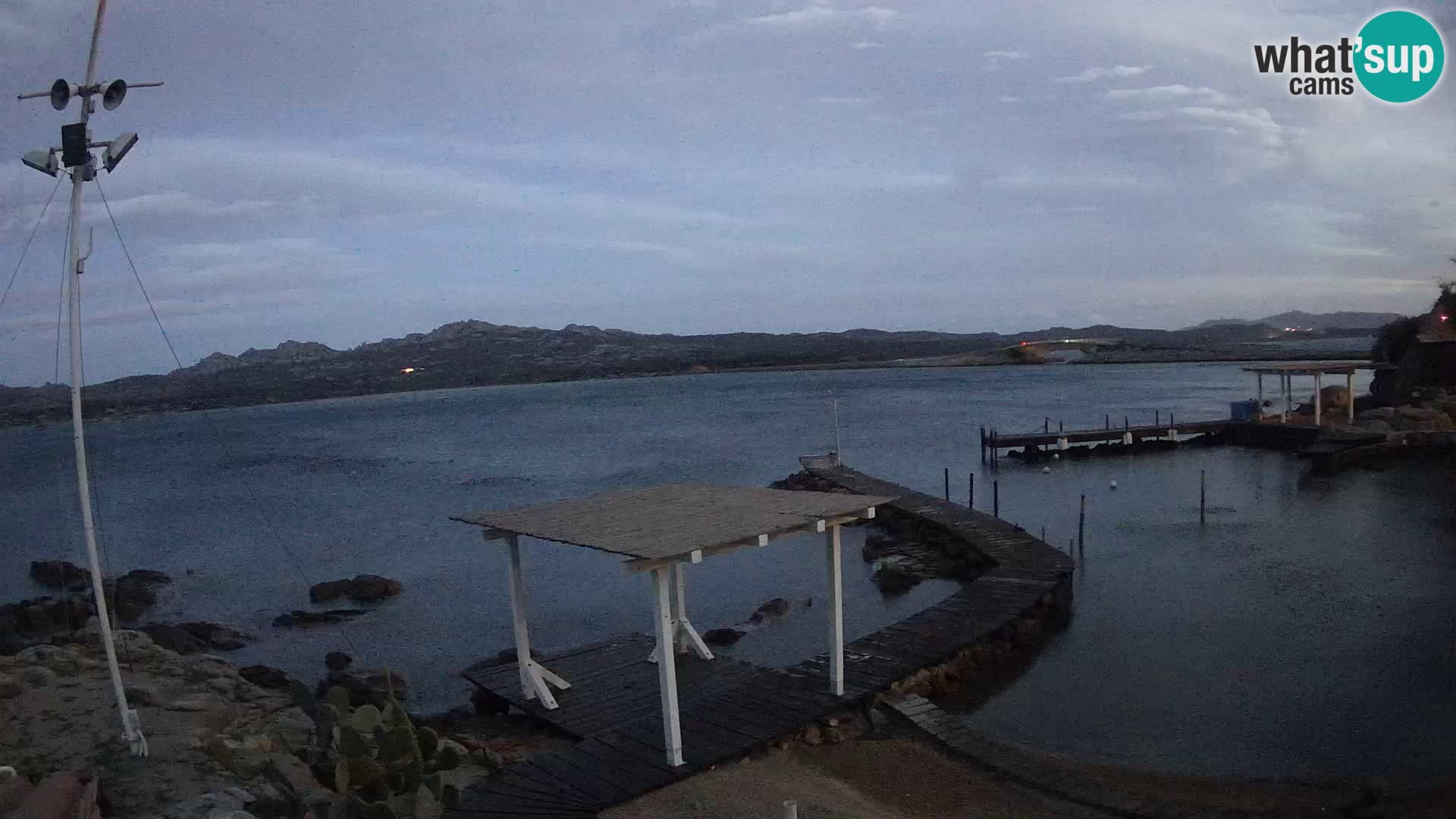 Live-Webcam Ponte Caprera – La Maddalena – Sardinien – Italien