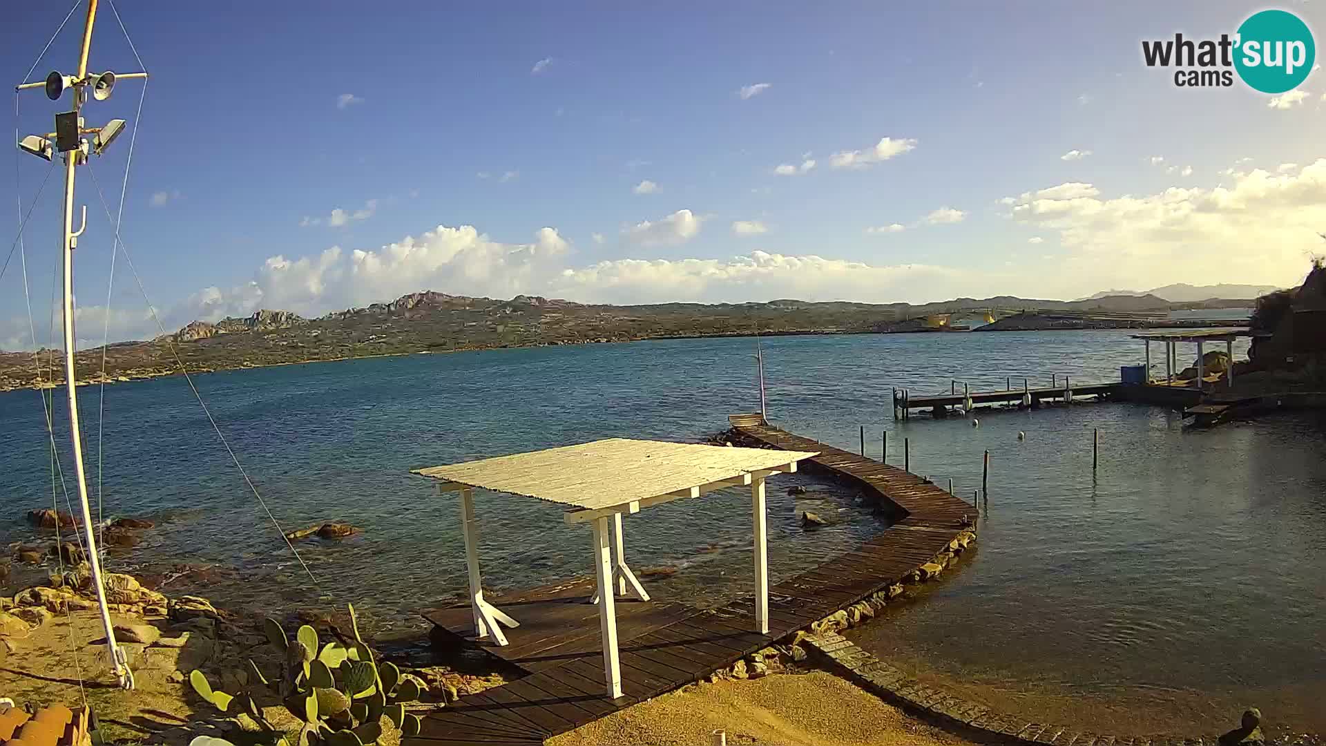 Webcam en direct Ponte Caprera – La Maddalena – Sardaigne – Italie