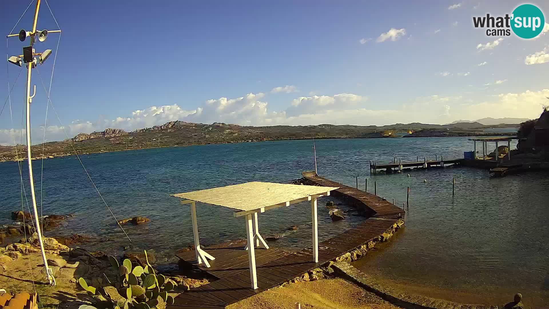 Webcam en direct Ponte Caprera – La Maddalena – Sardaigne – Italie