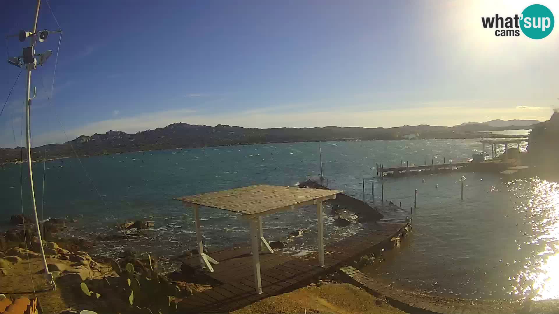 Live webcam Ponte Caprera – La Maddalena – Sardegna – Italia