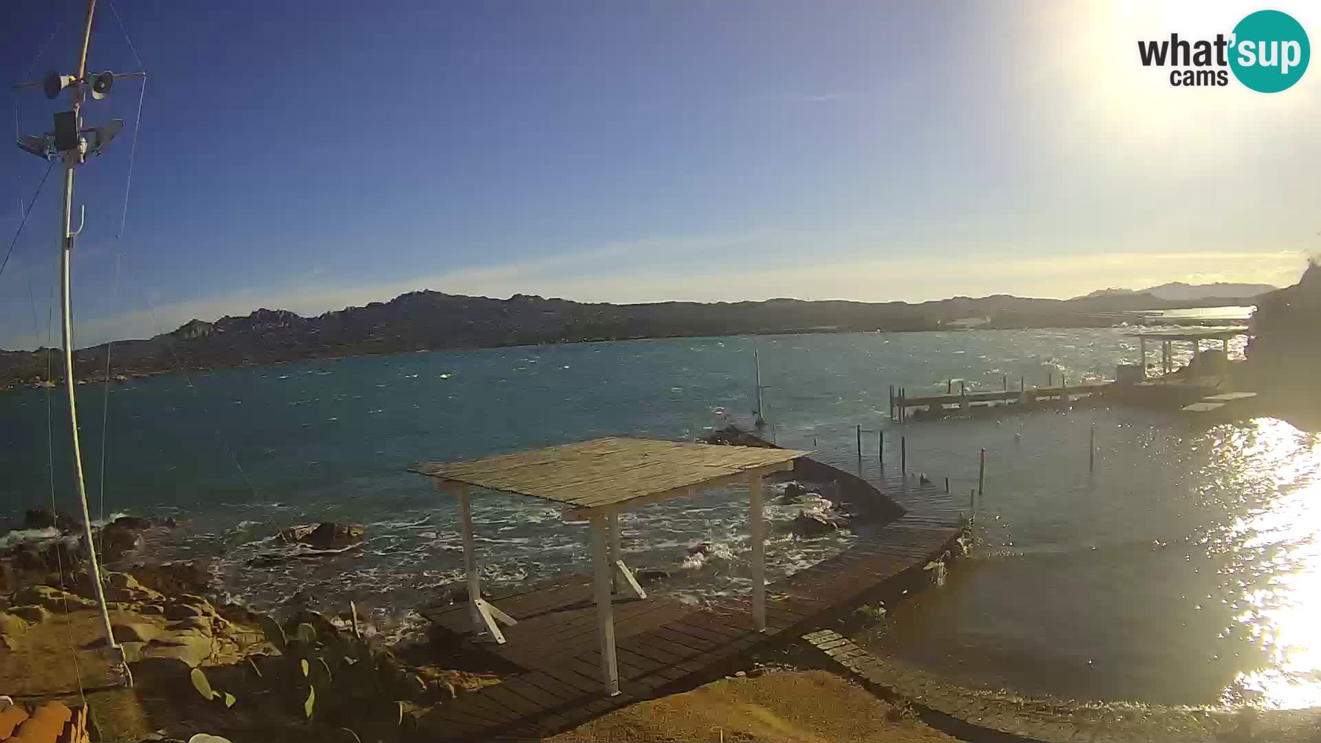 Live webcam Ponte Caprera – La Maddalena – Sardinia – Italy