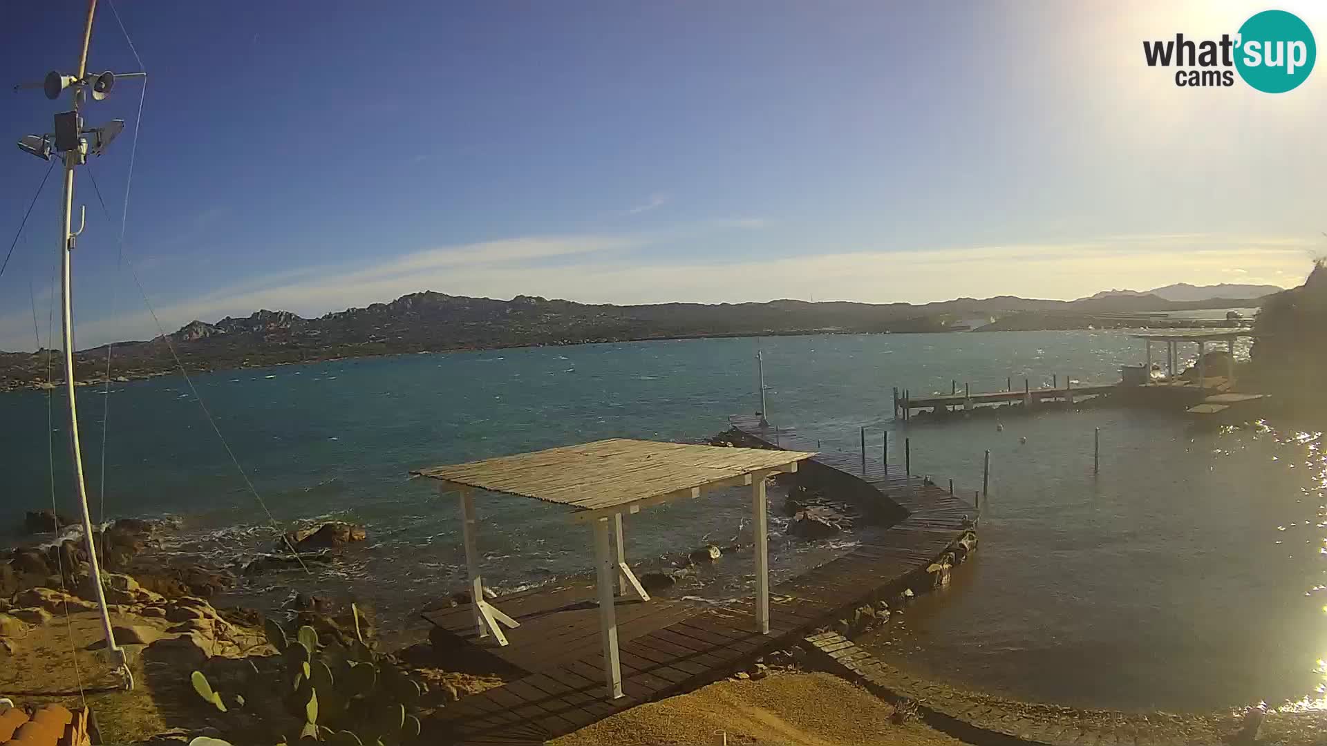 Live webcam Ponte Caprera – La Maddalena – Sardegna – Italia