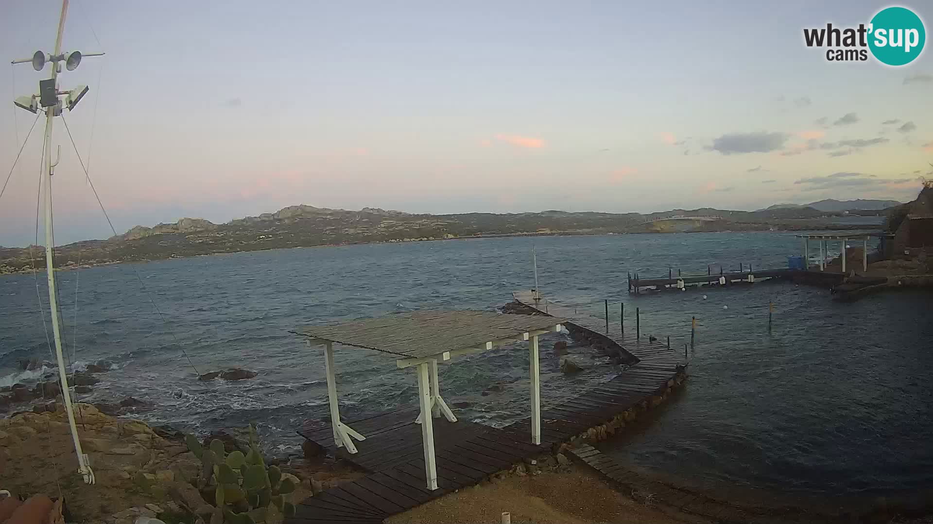 Live-Webcam Ponte Caprera – La Maddalena – Sardinien – Italien