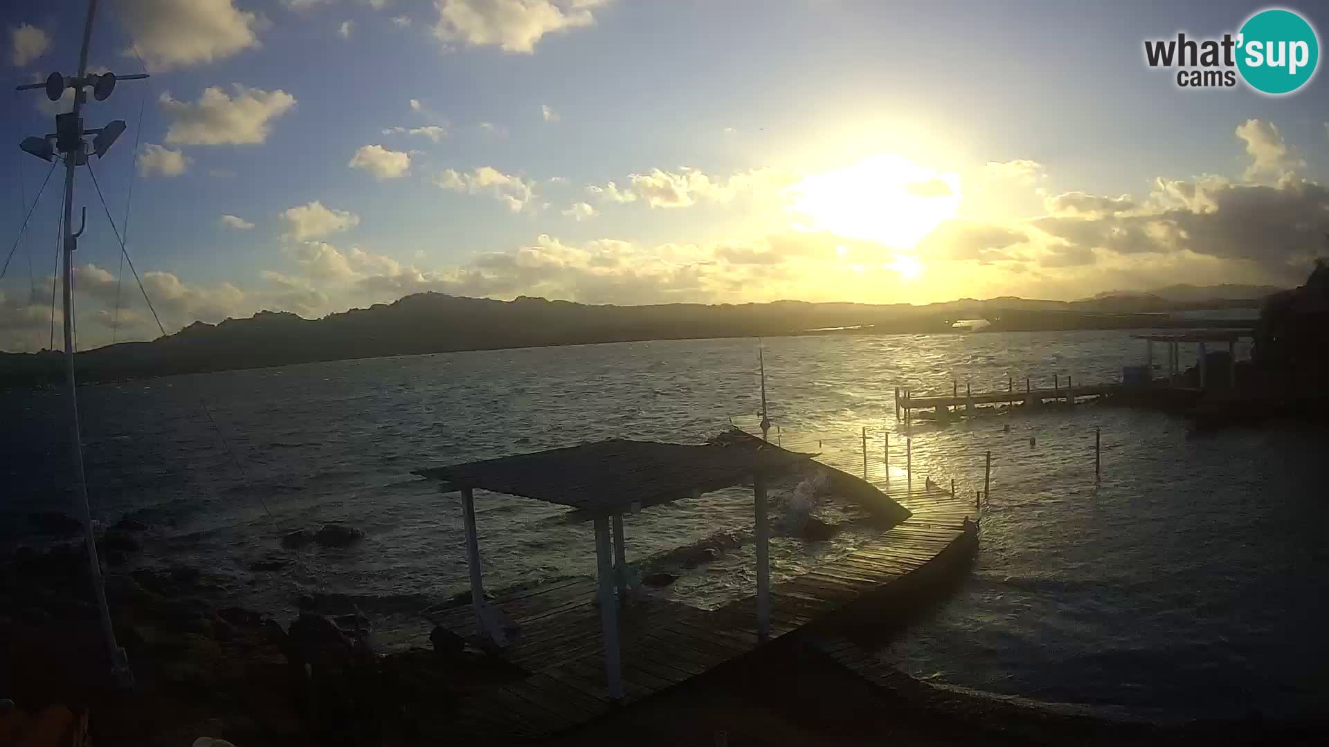 Webcam en vivo Ponte Caprera – La Maddalena – Cerdeña – Italia