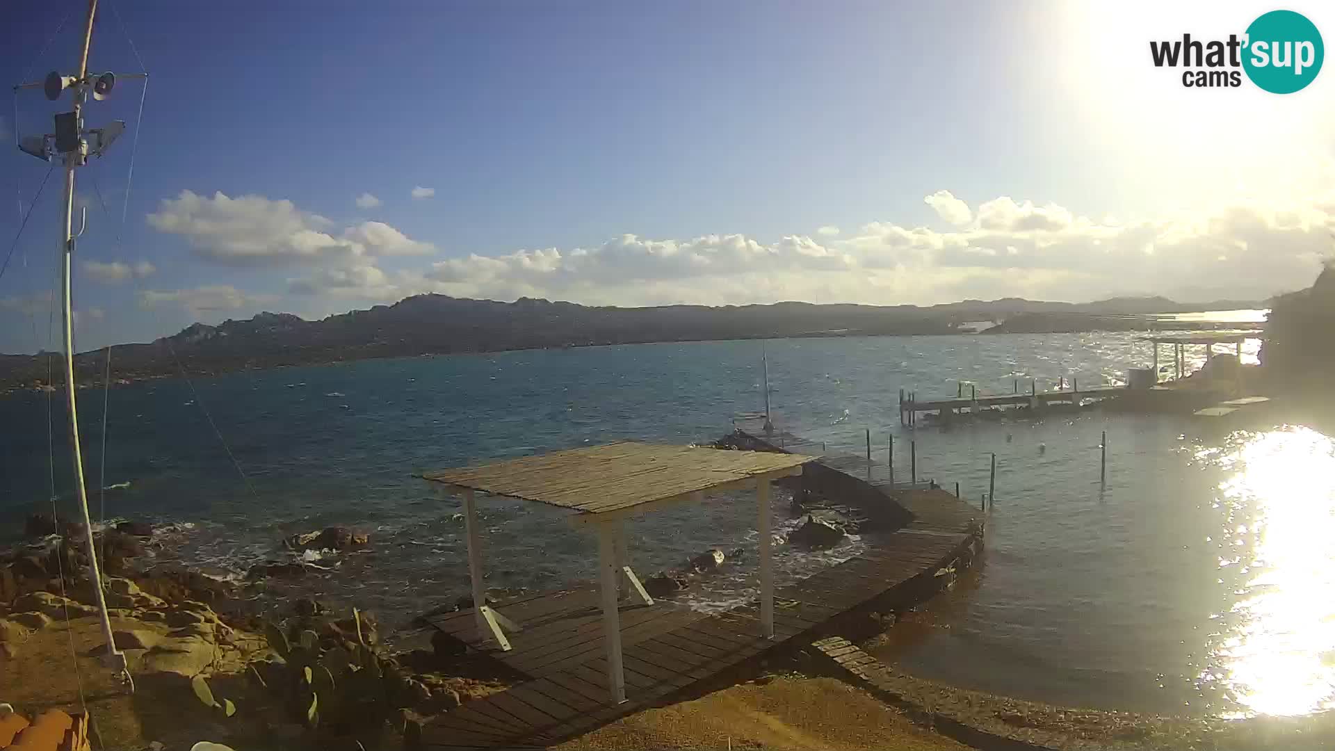 Live-Webcam Ponte Caprera – La Maddalena – Sardinien – Italien