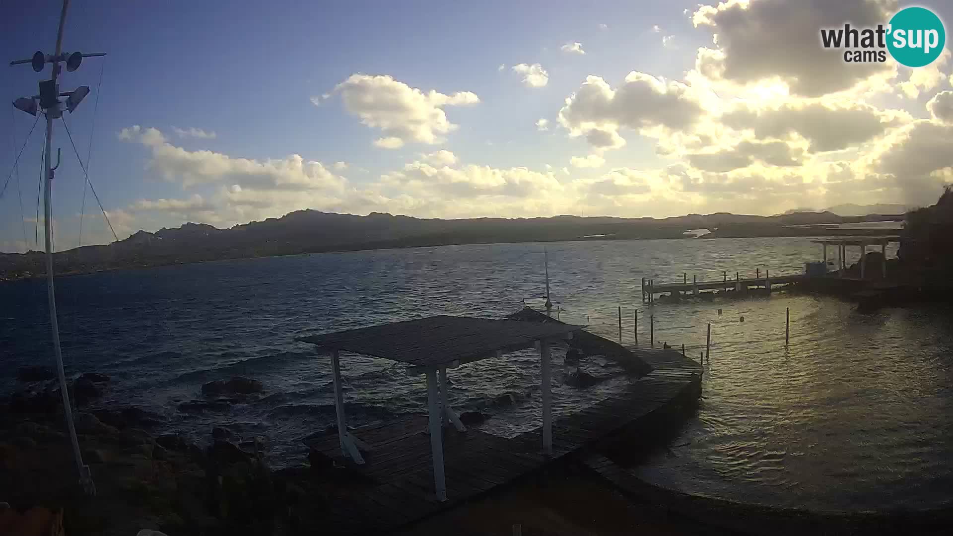 Webcam en direct Ponte Caprera – La Maddalena – Sardaigne – Italie