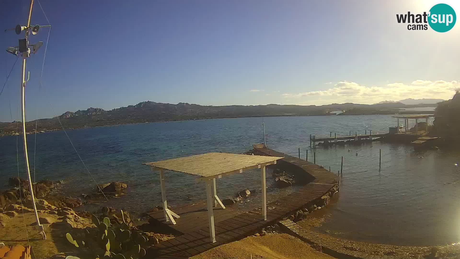 Live webcam Ponte Caprera – La Maddalena – Sardinia – Italy