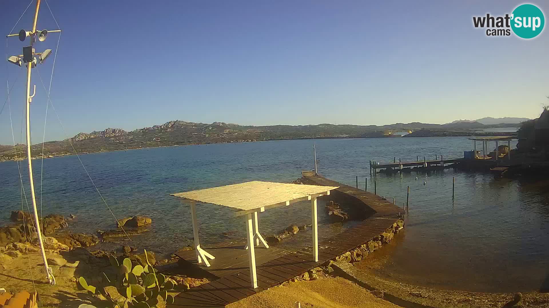 Live webcam Ponte Caprera – La Maddalena – Sardinia – Italy