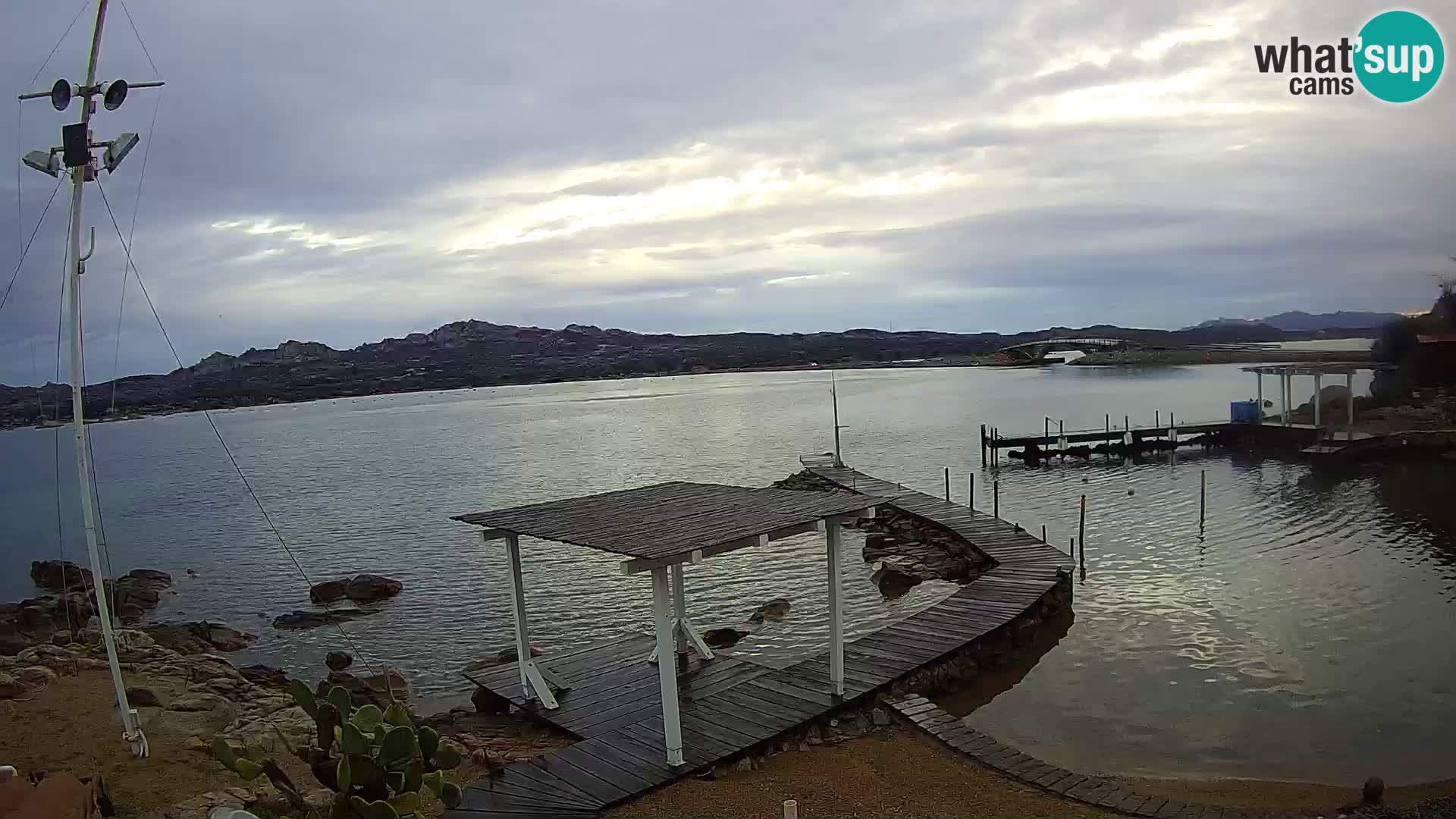 Webcam en vivo Ponte Caprera – La Maddalena – Cerdeña – Italia