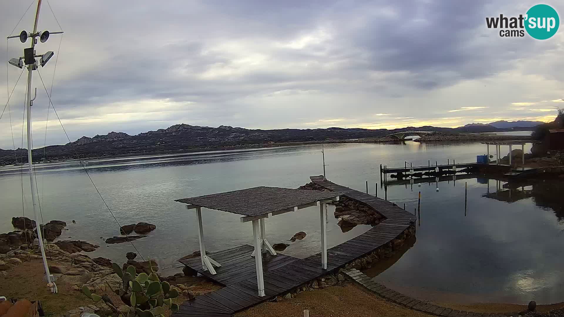 Webcam en vivo Ponte Caprera – La Maddalena – Cerdeña – Italia