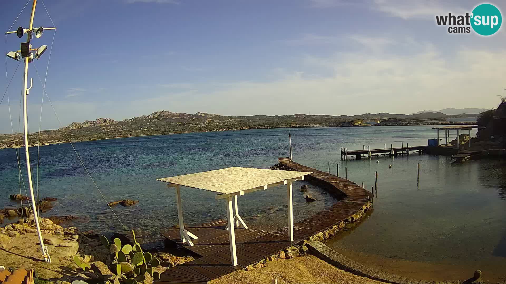 Live webcam Ponte Caprera – La Maddalena – Sardegna – Italia