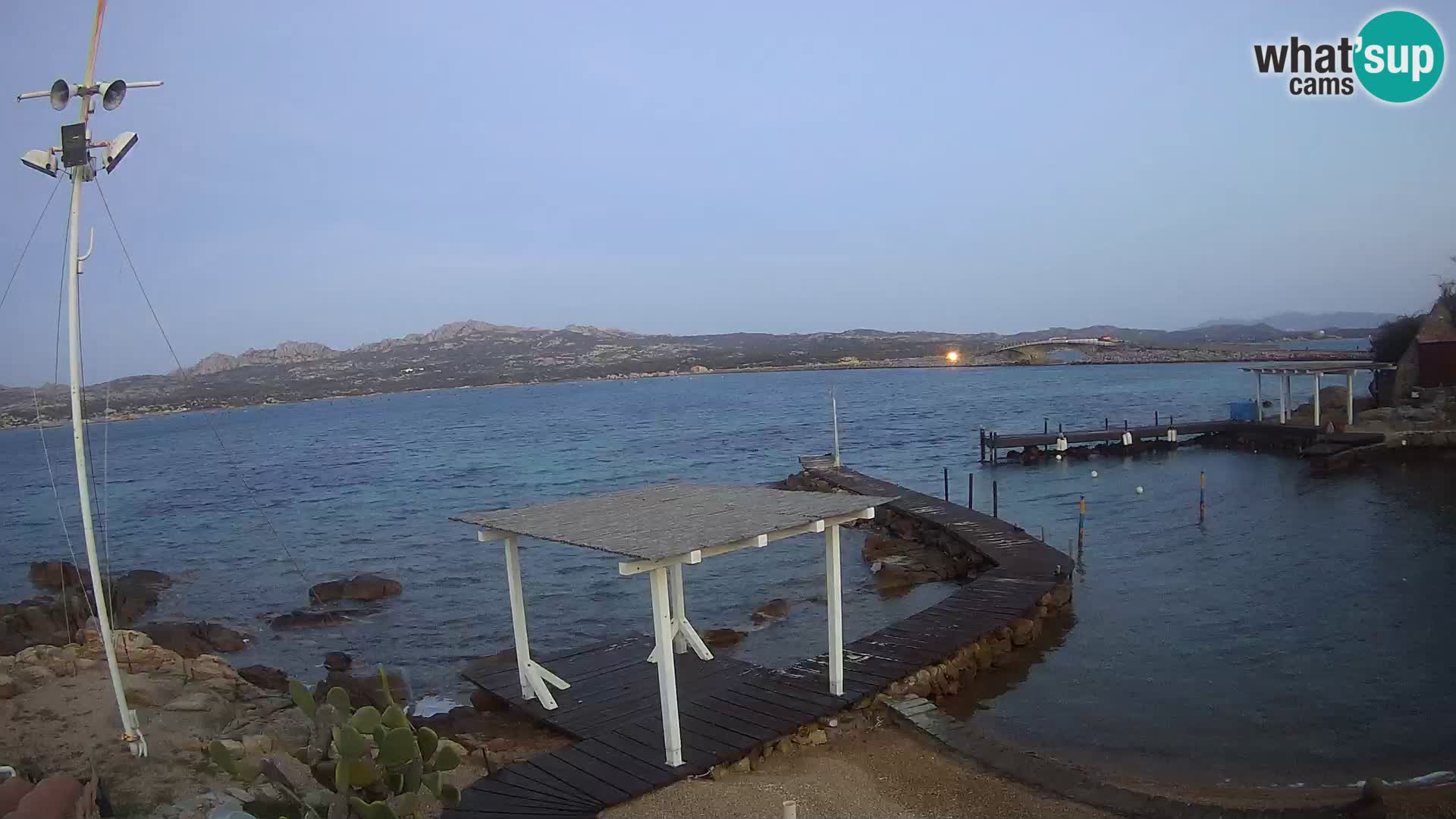 Live webcam Ponte Caprera – La Maddalena – Sardegna – Italia