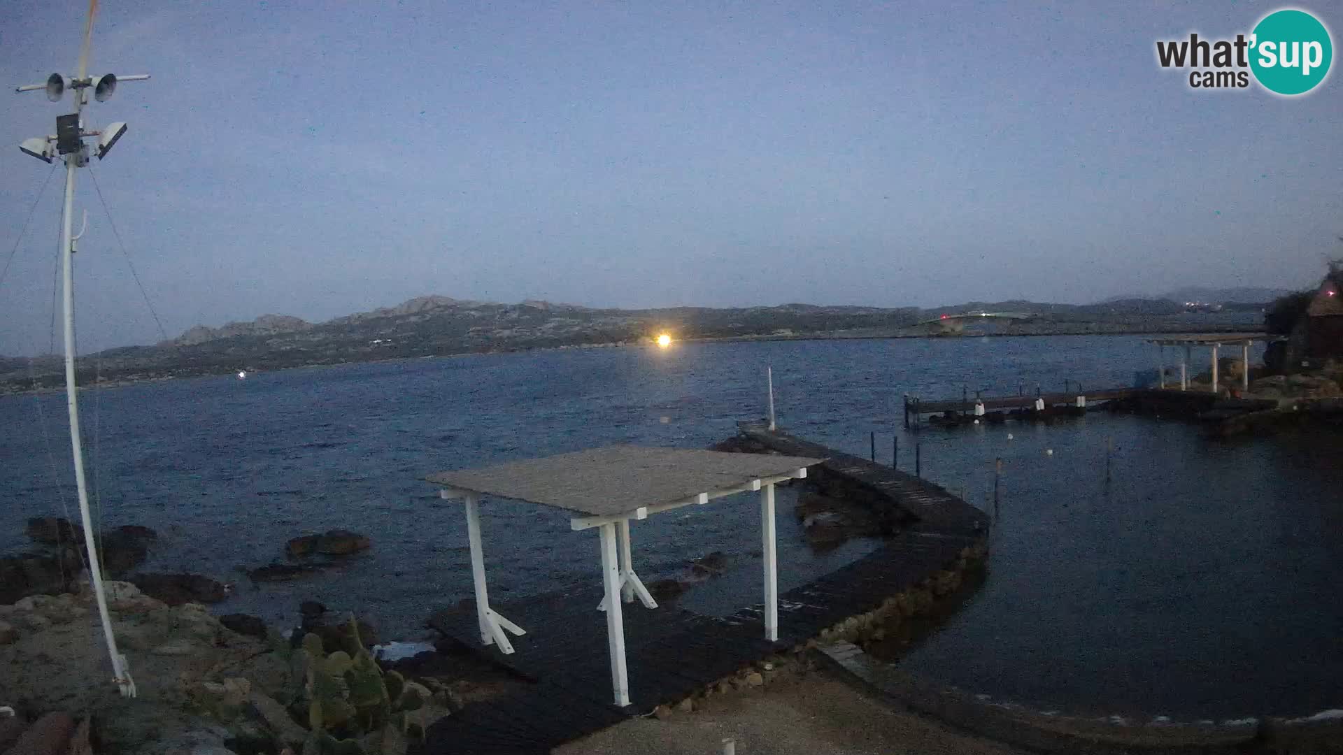 Live webcam Ponte Caprera – La Maddalena – Sardinia – Italy