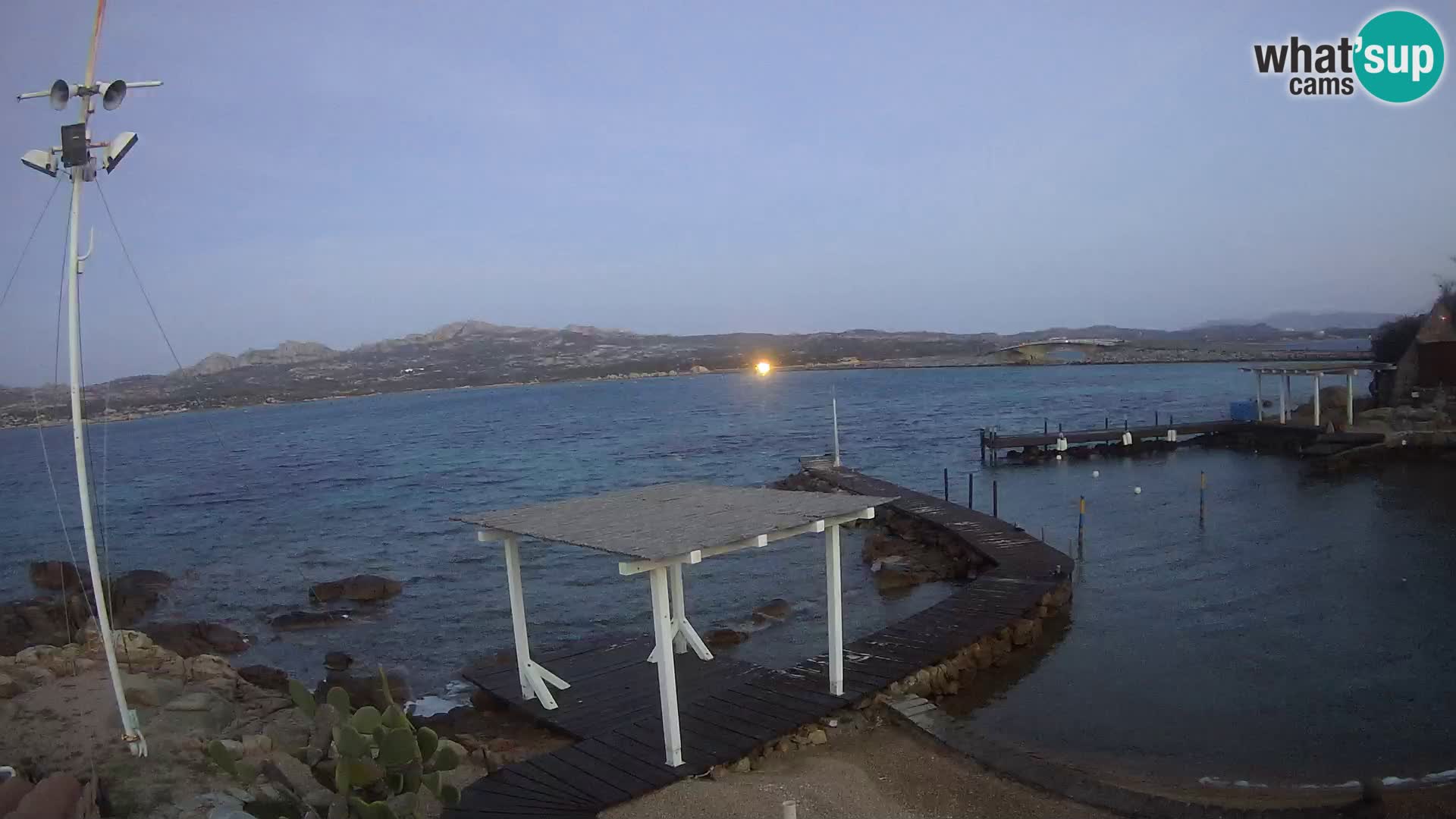 Live webcam Ponte Caprera – La Maddalena – Sardegna – Italia