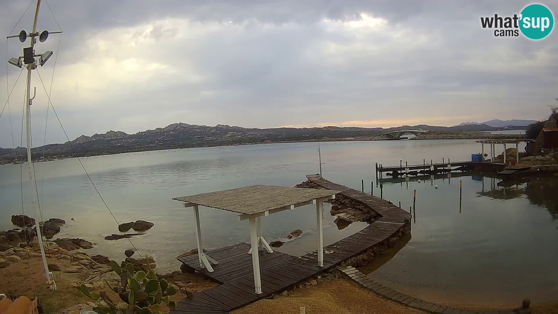 Webcam en vivo Ponte Caprera – La Maddalena – Cerdeña – Italia