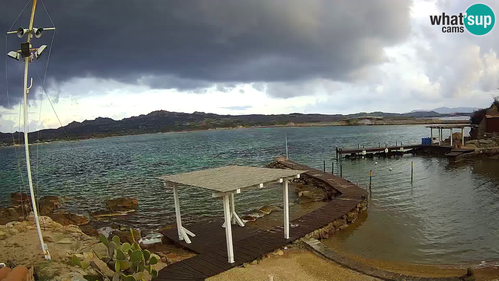 Webcam en vivo Ponte Caprera – La Maddalena – Cerdeña – Italia