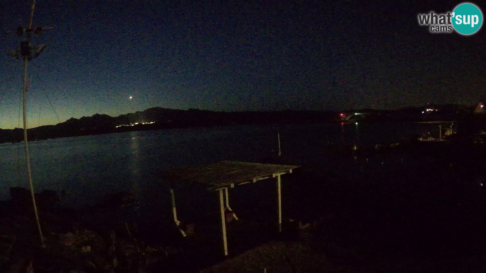 Web kamera uživo Ponte Caprera – La Maddalena – Sardinija – Italija
