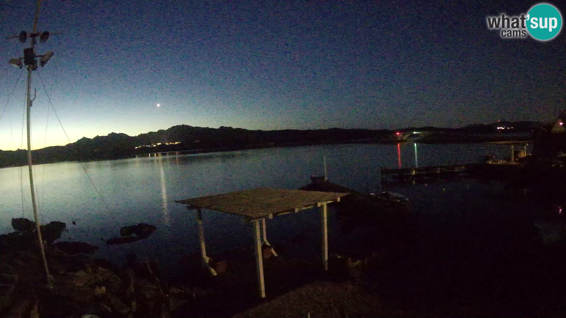 Webcam en direct Ponte Caprera – La Maddalena – Sardaigne – Italie